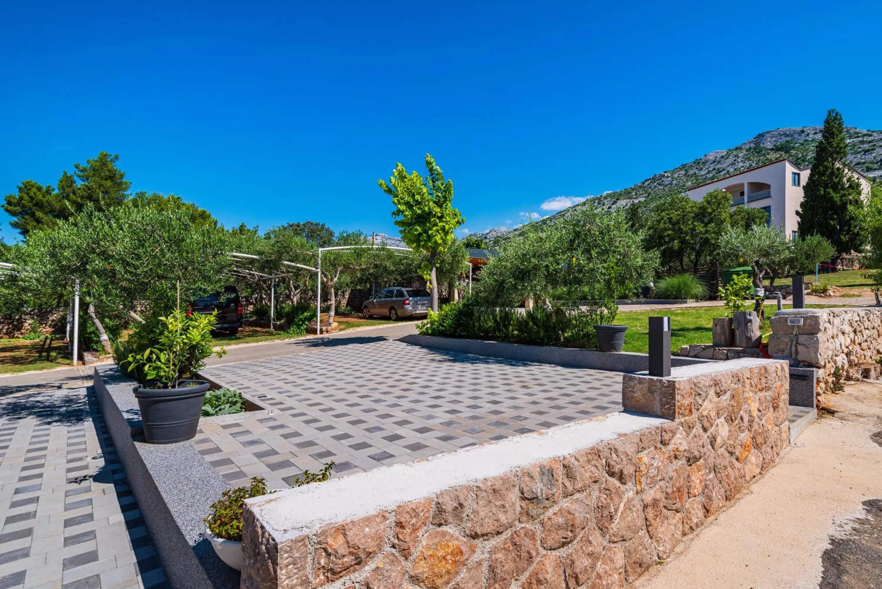 Garden in Hotel Vicko