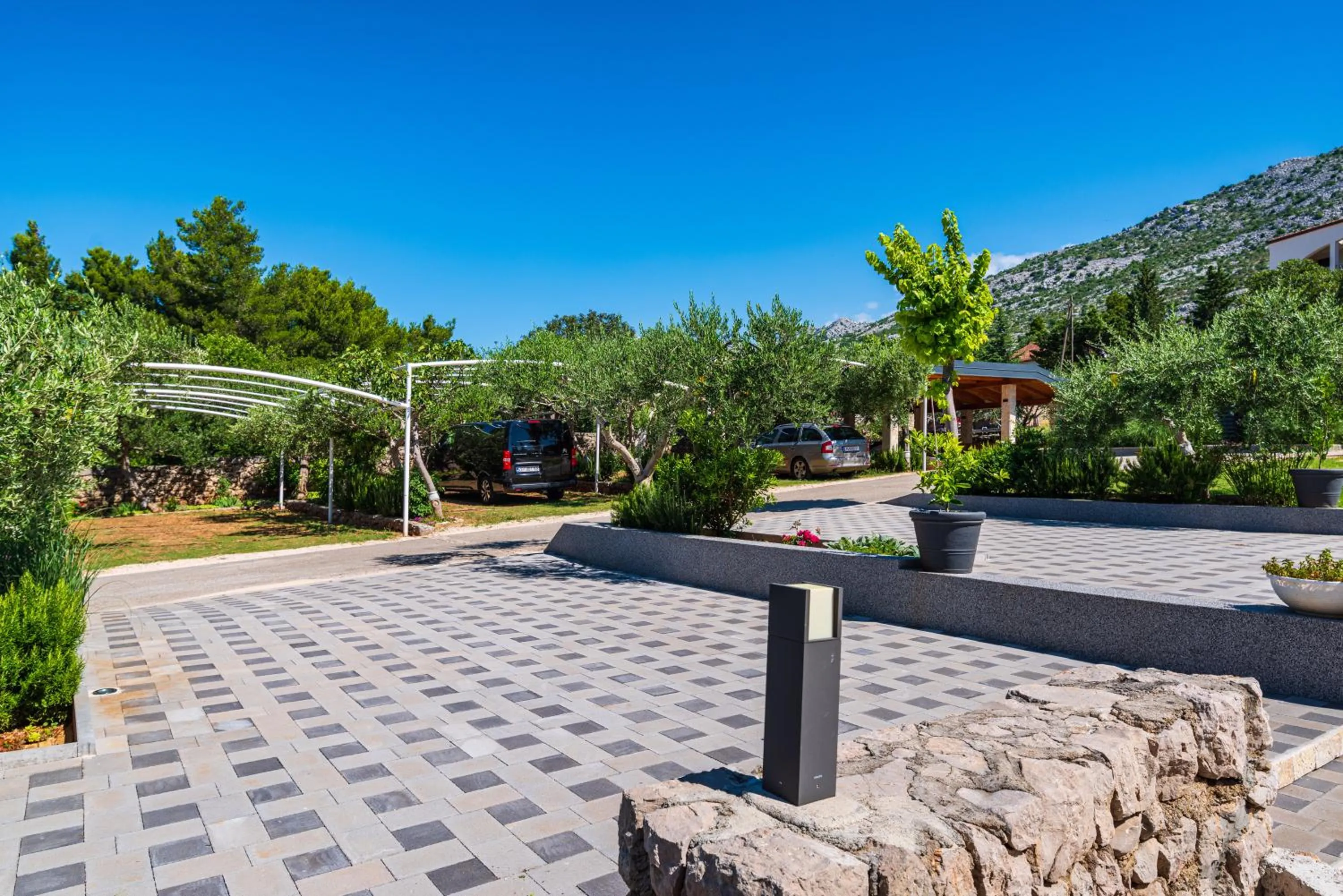 Garden in Hotel Vicko