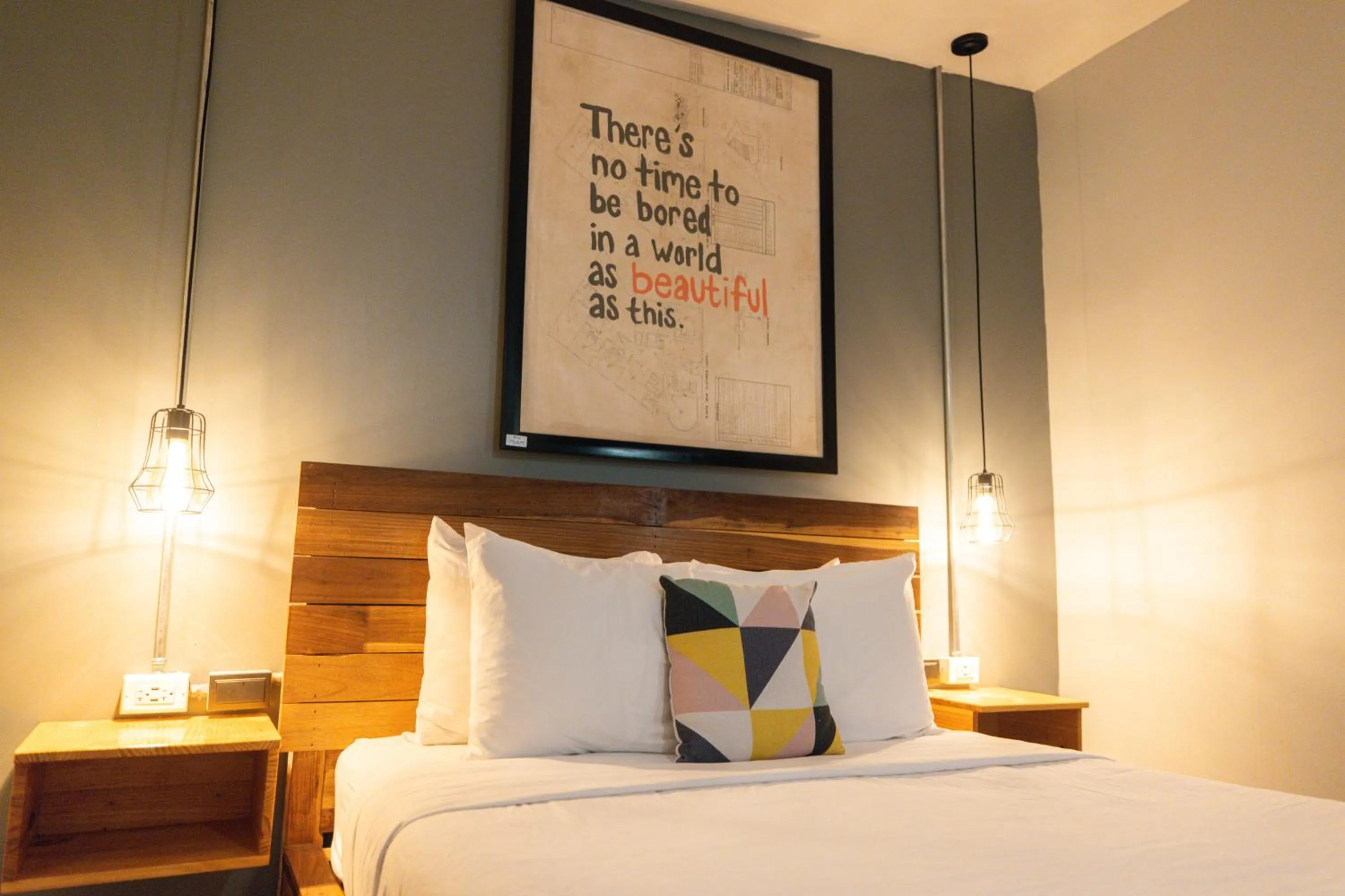 Bed in Selina San Jose