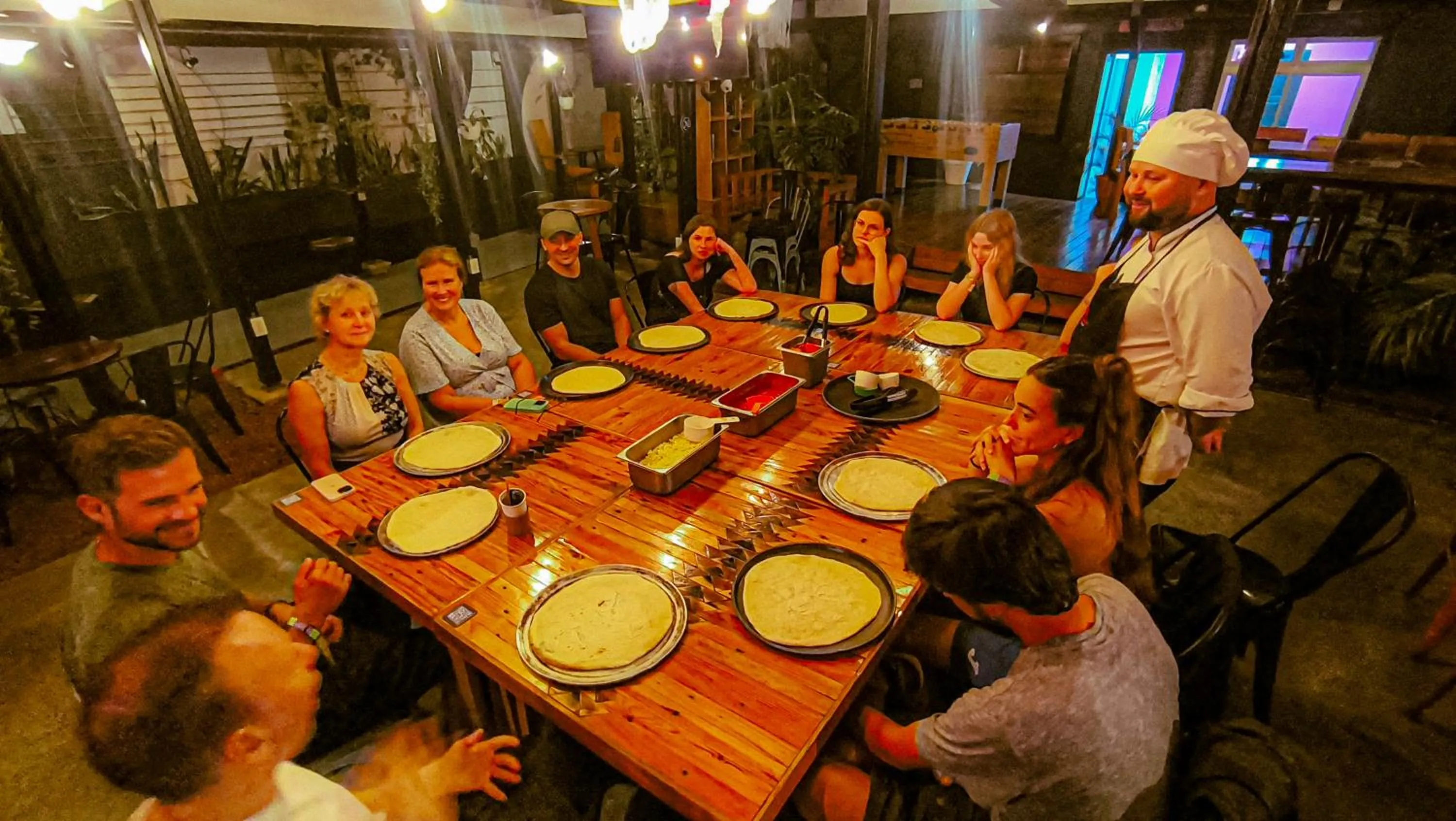 Restaurant/places to eat in Viajero San José Hostel