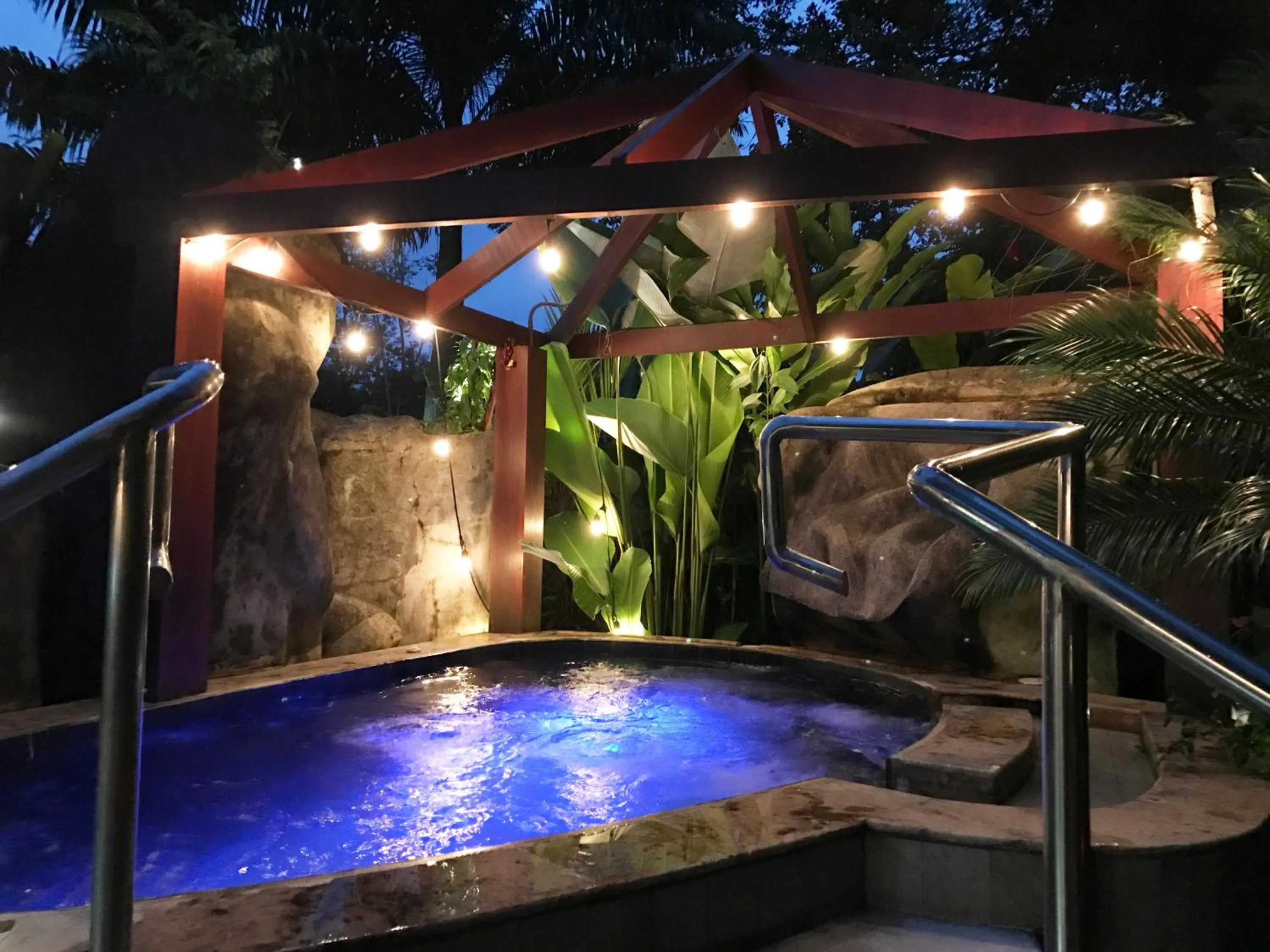 Garden in Paradise Hot Springs - Thermal Water & Volcano Views