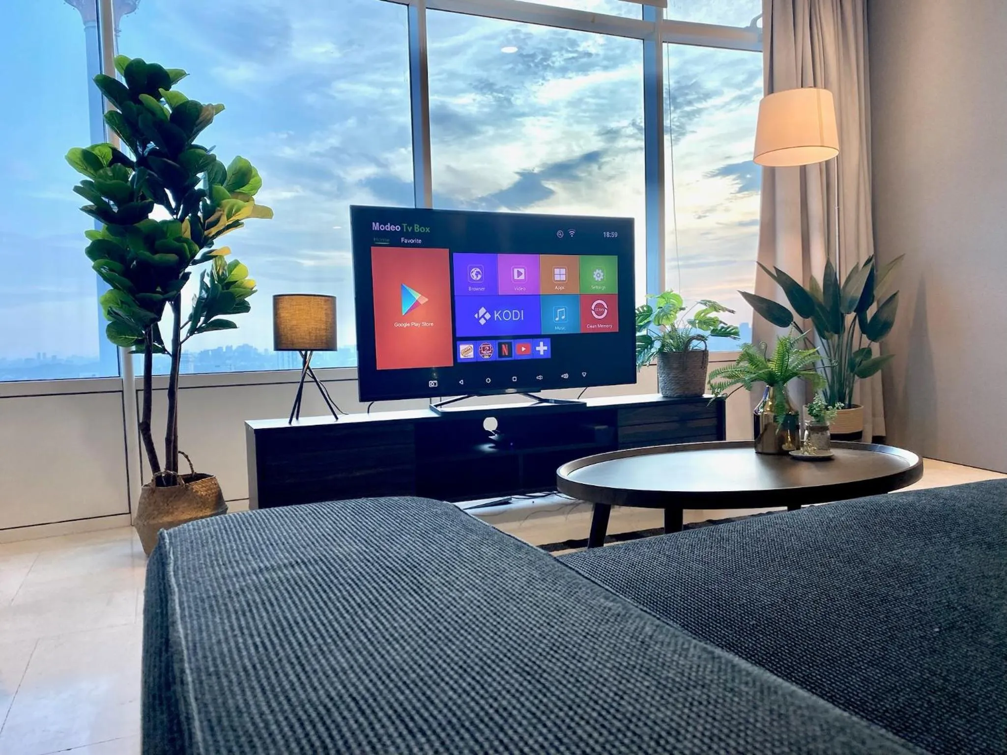 Living room, Bed in Stella Maison KLCC