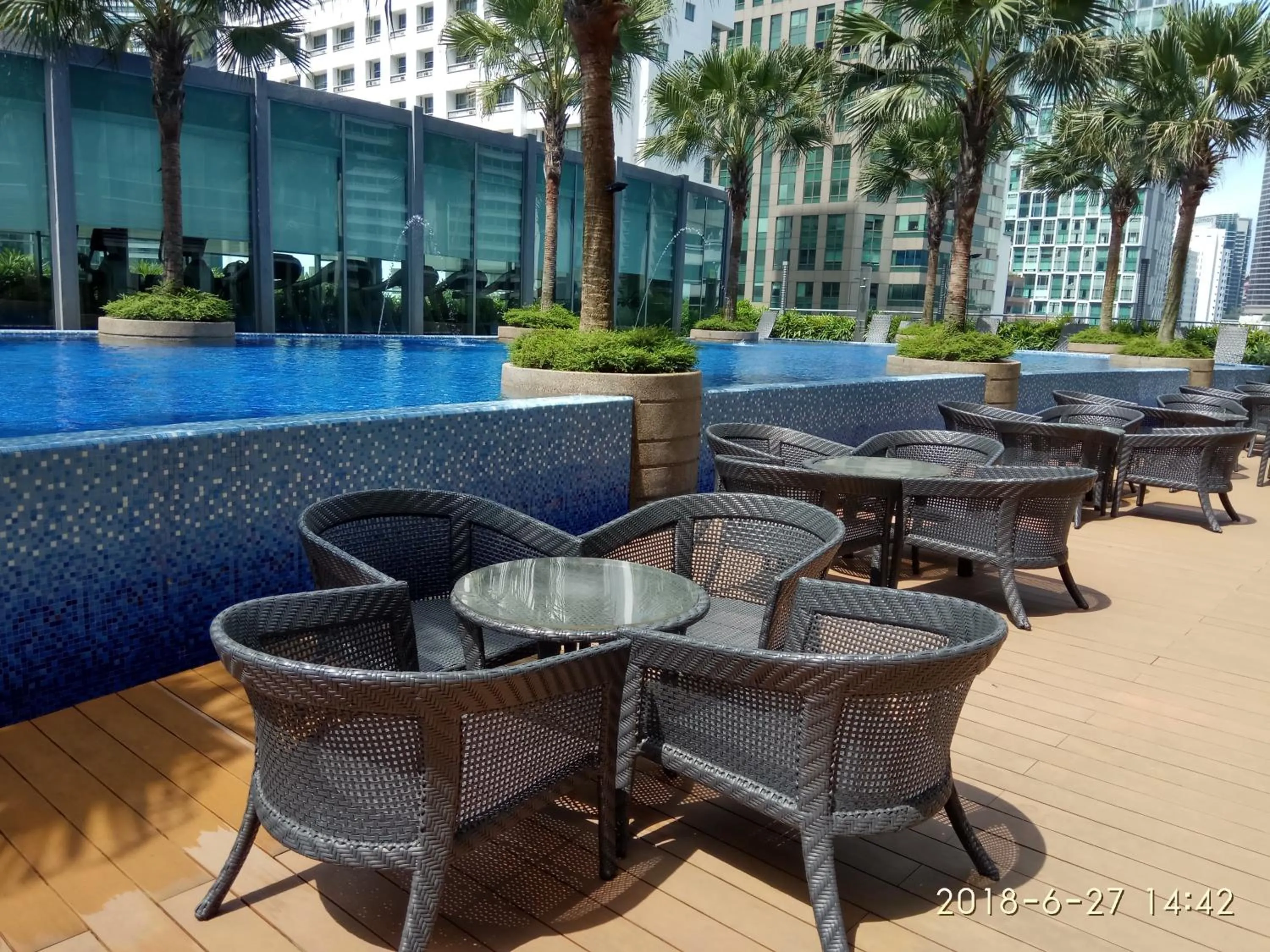 Swimming pool in Stella Maison KLCC