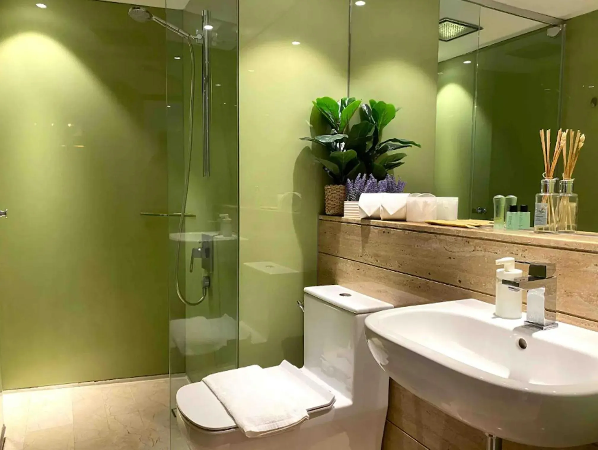 Shower in Stella Maison KLCC