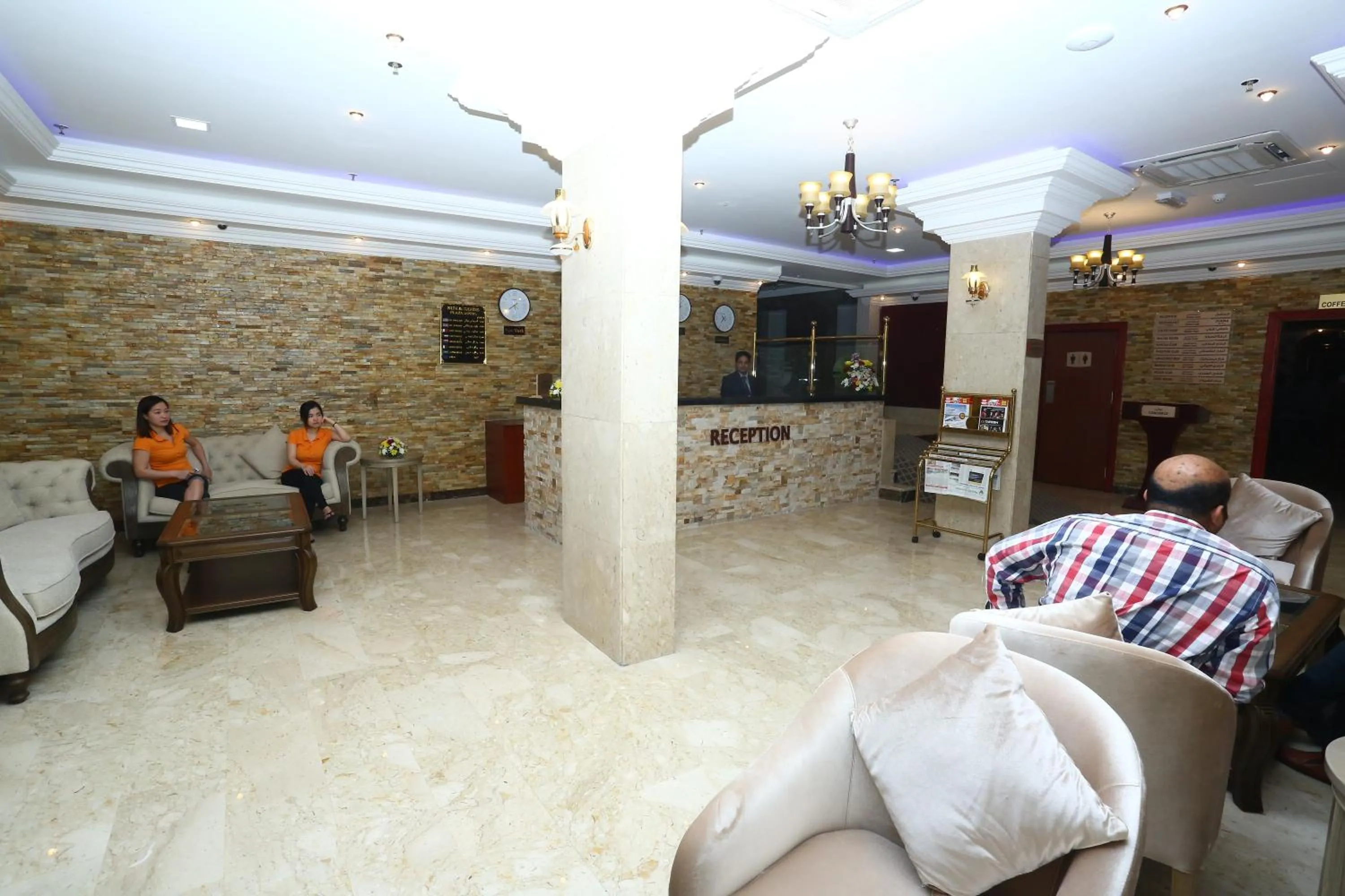 Lobby or reception in Sun and Sands Plaza Hotel