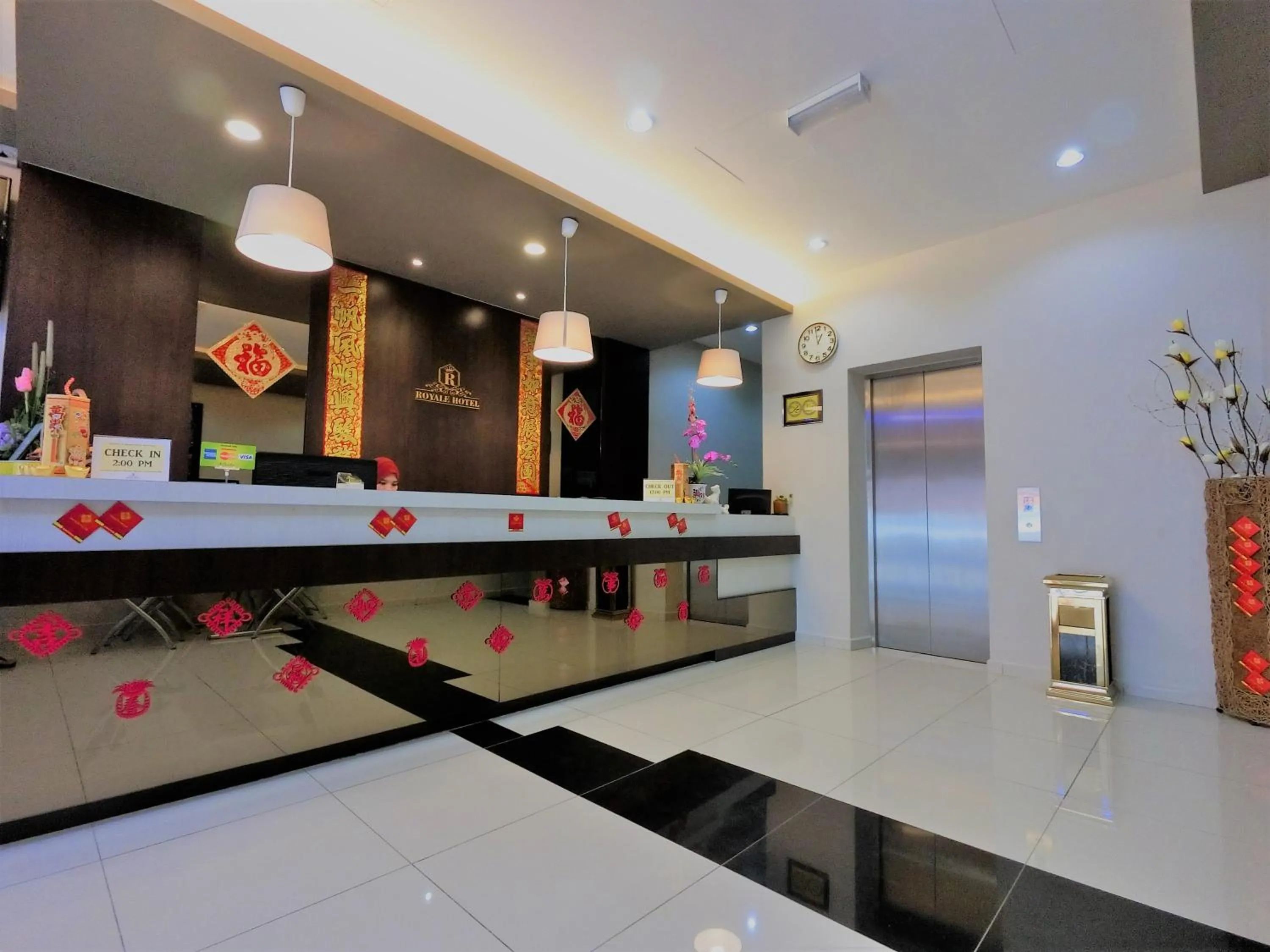 Lobby or reception in Royale Hotel Batu Gajah