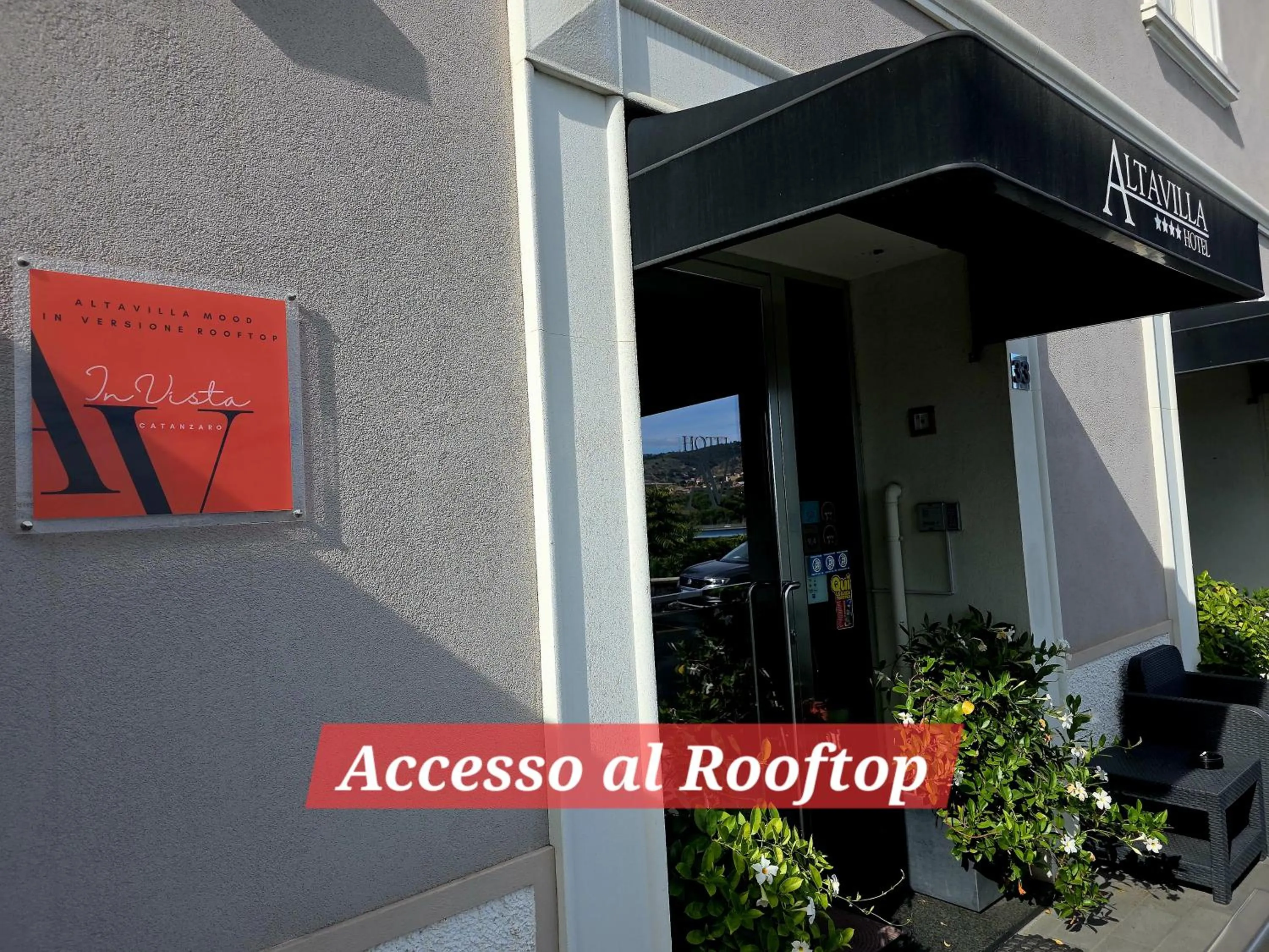 Balcony/Terrace in Altavilla Boutique Hotel