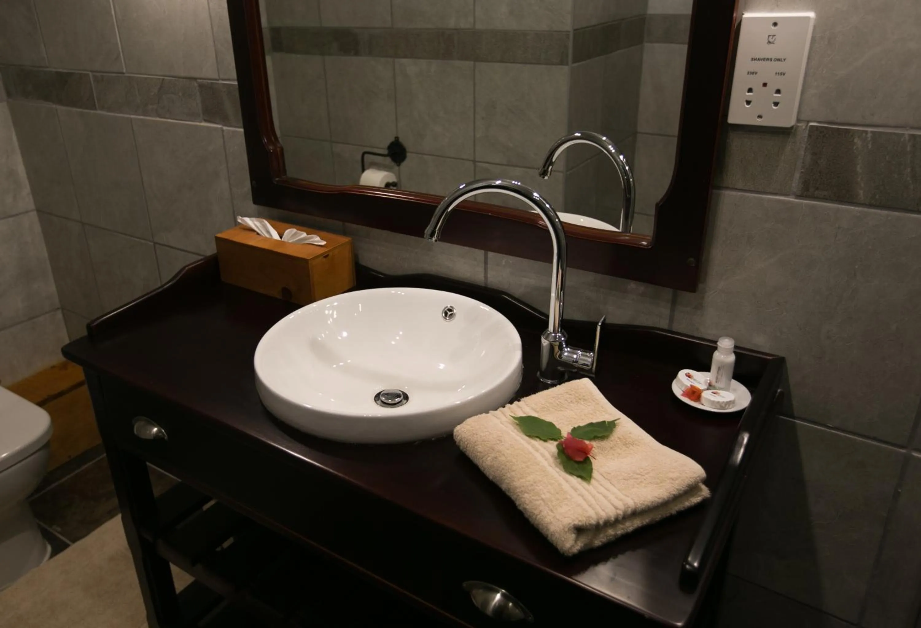 Decorative detail in Island Safari Lodge