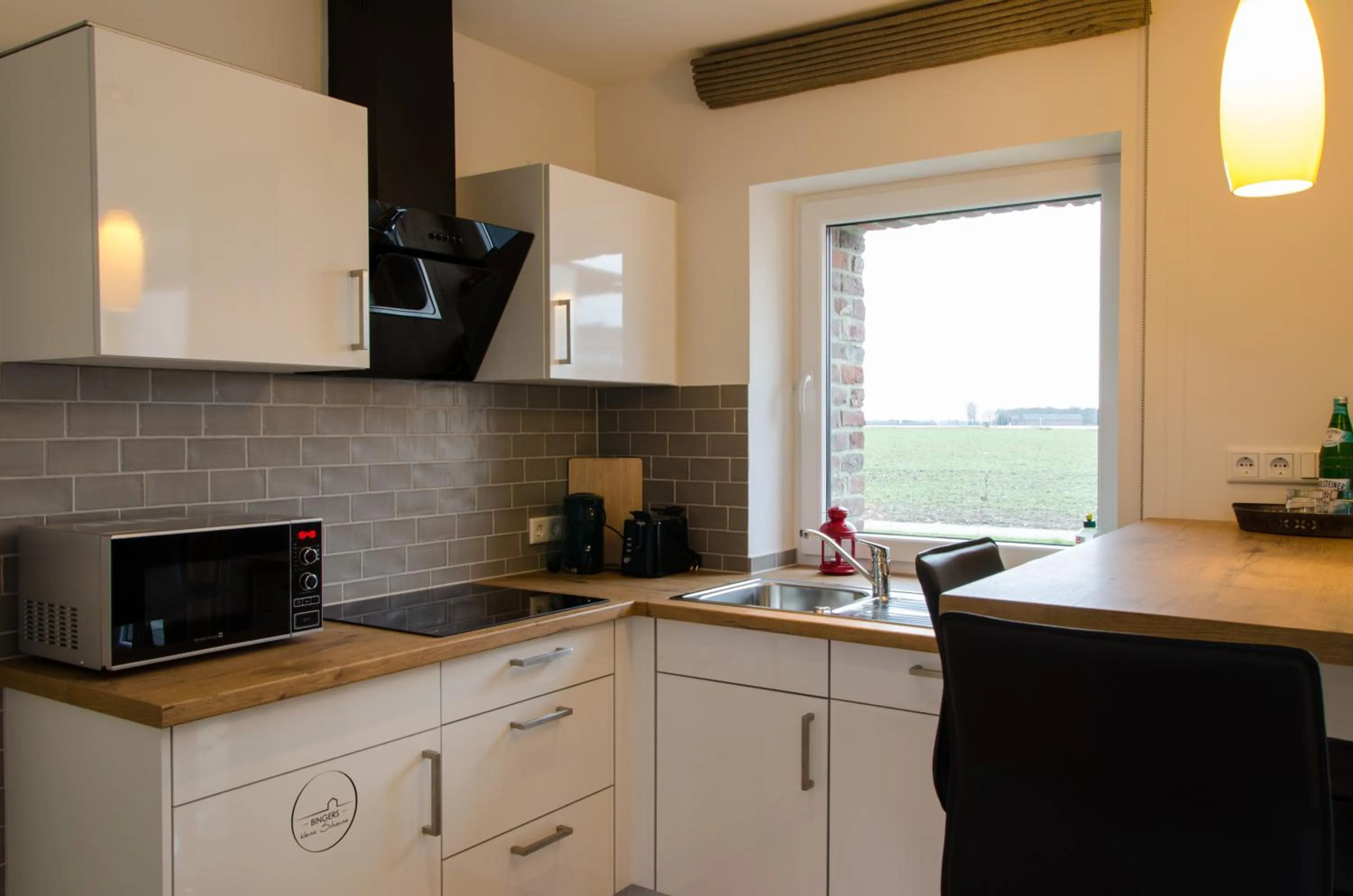 Kitchen or kitchenette in Bingers kleine Scheune