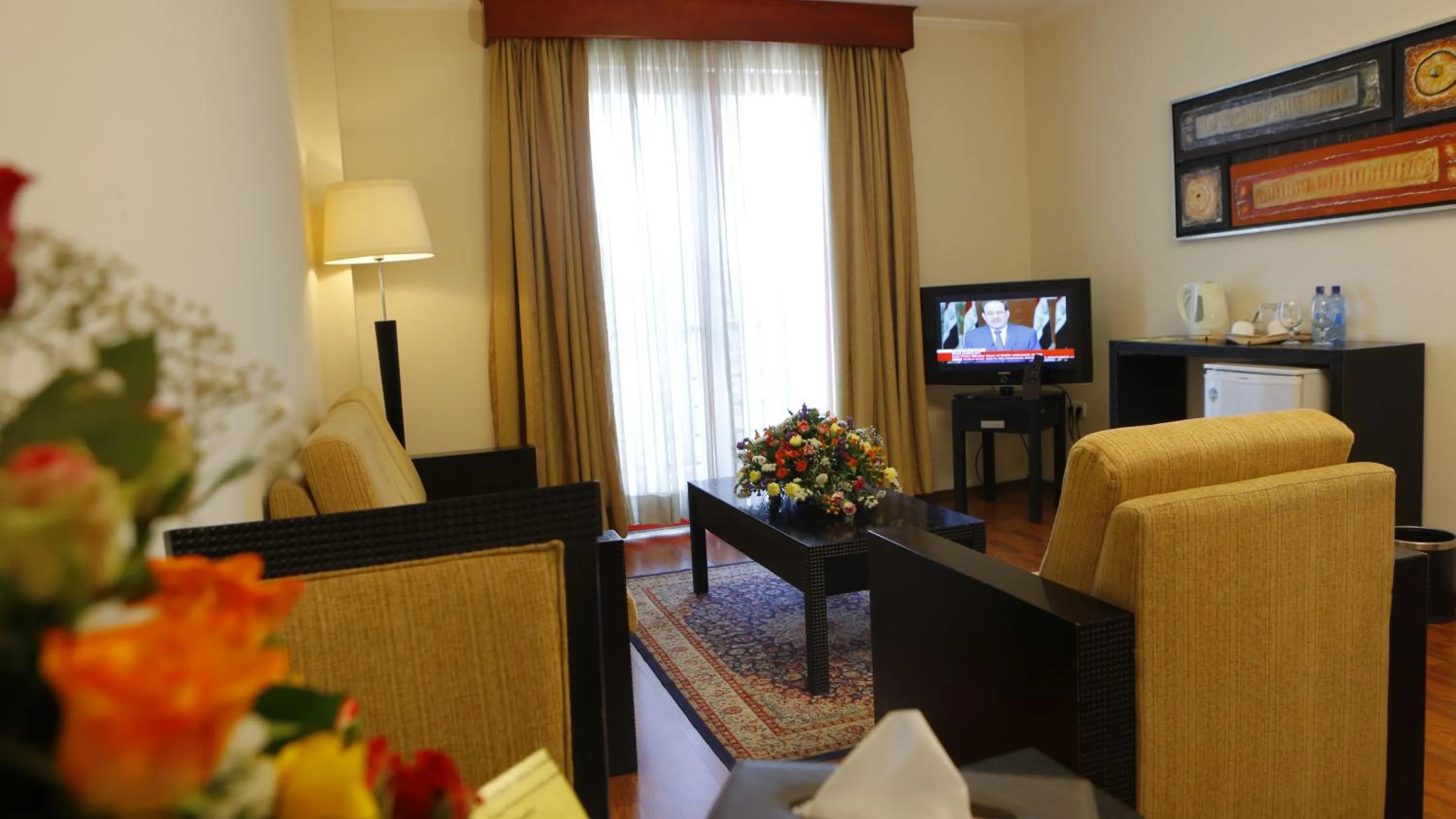 Living room in Wassamar Hotel