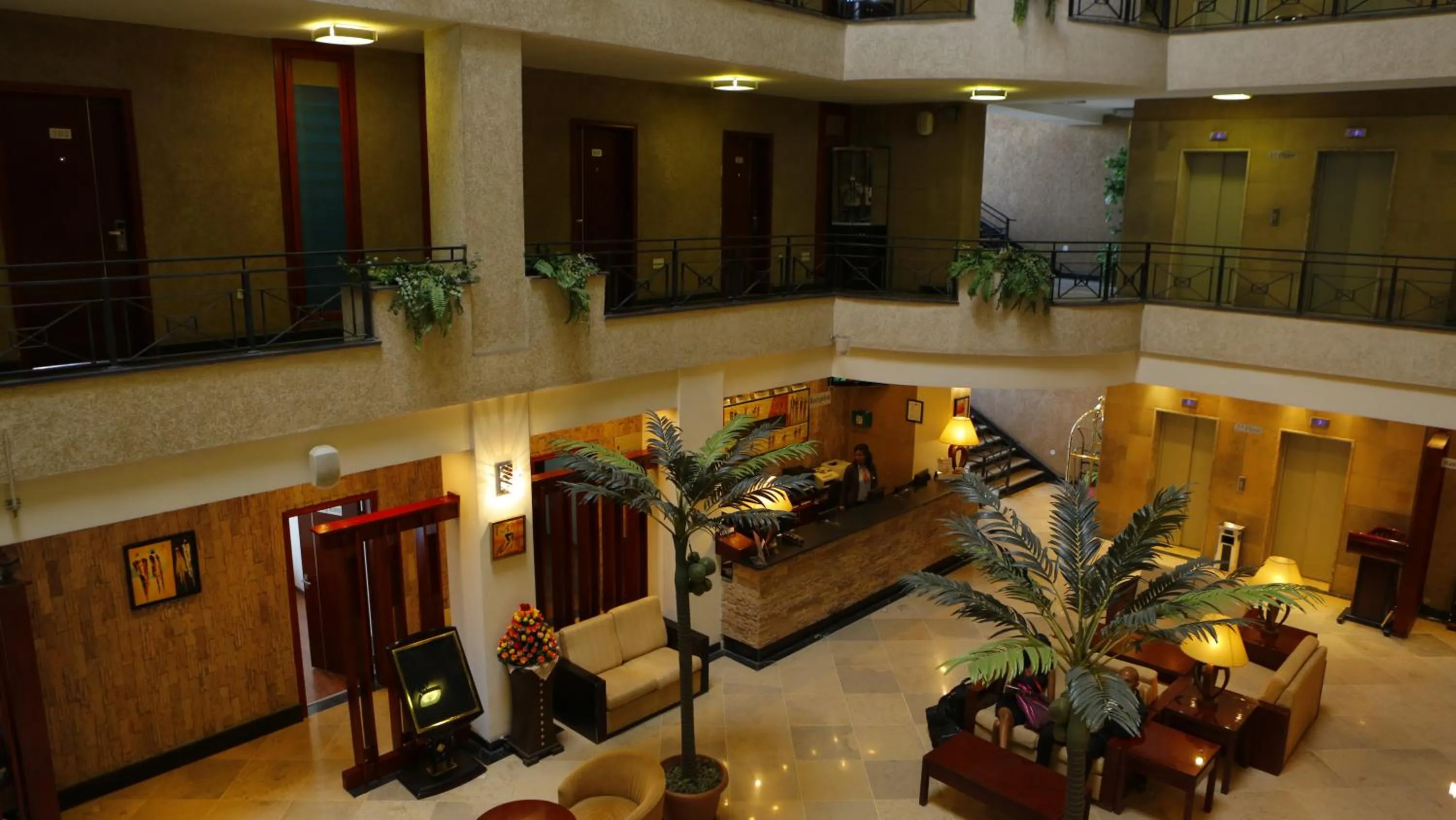 Lobby or reception in Wassamar Hotel