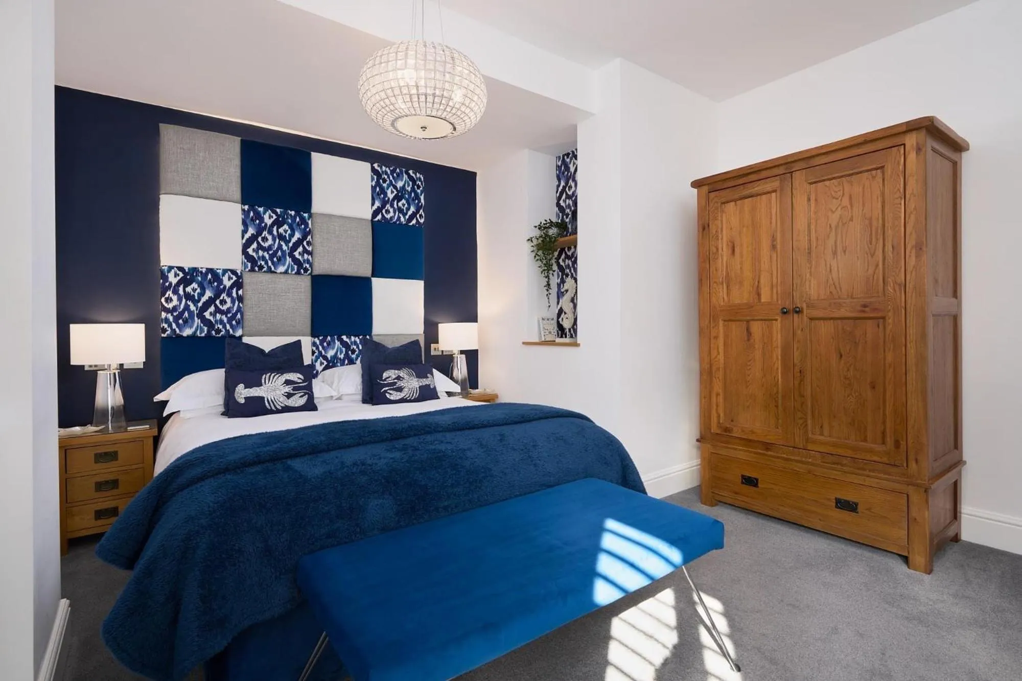 Bed in Channel View Boutique Hotel - Adults Only