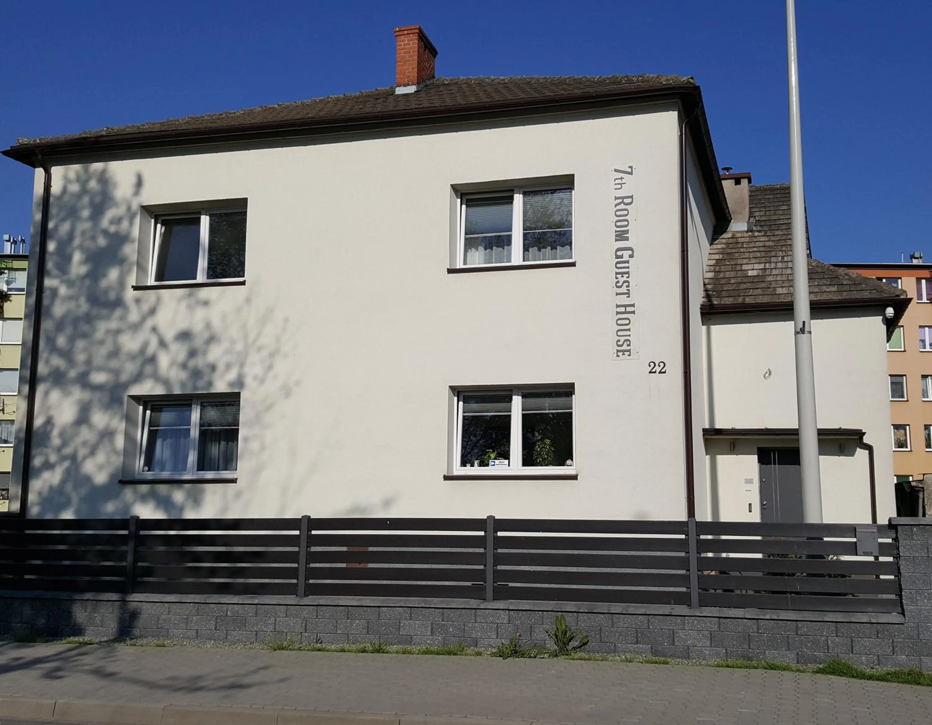 Facade/entrance in 7th Room Guest House