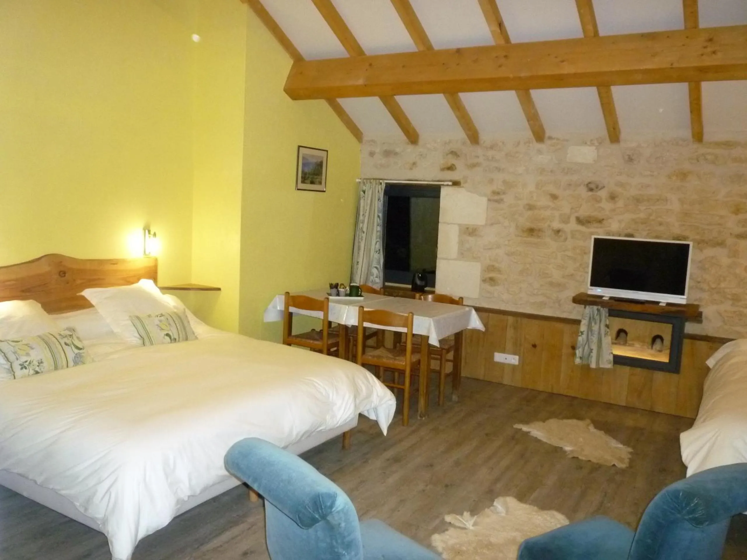 Bedroom, Bed in La SERPAUDERIE