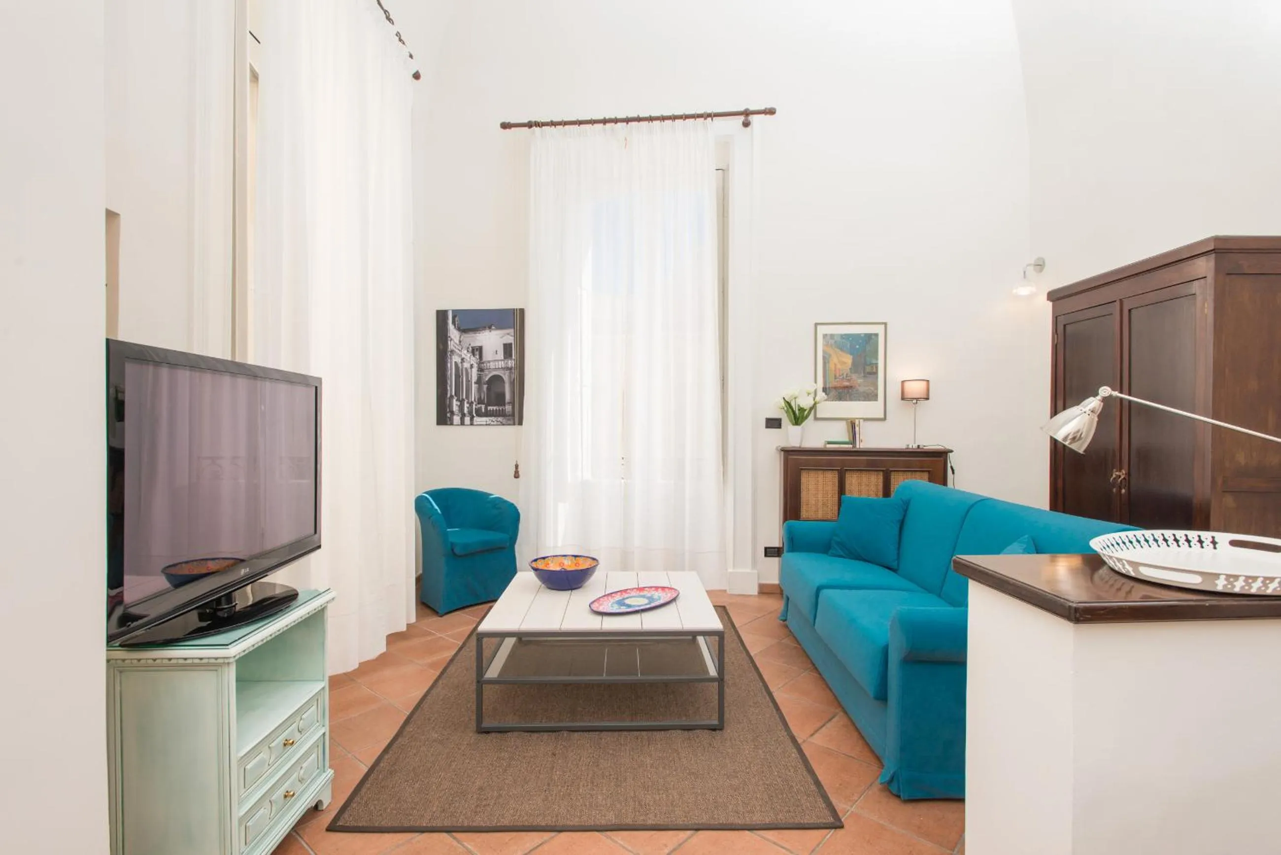 Living room in Il Garbino Suite and Apartment