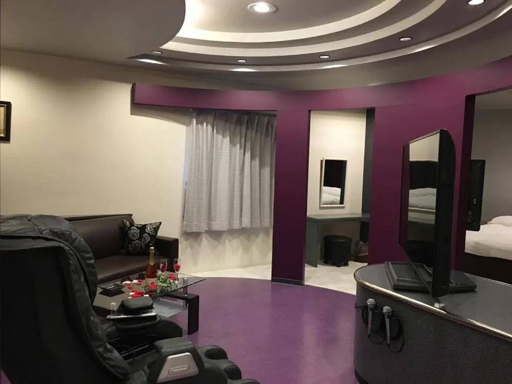 Bed in Hotel Water Gate Ichinomiya (Adult Only)