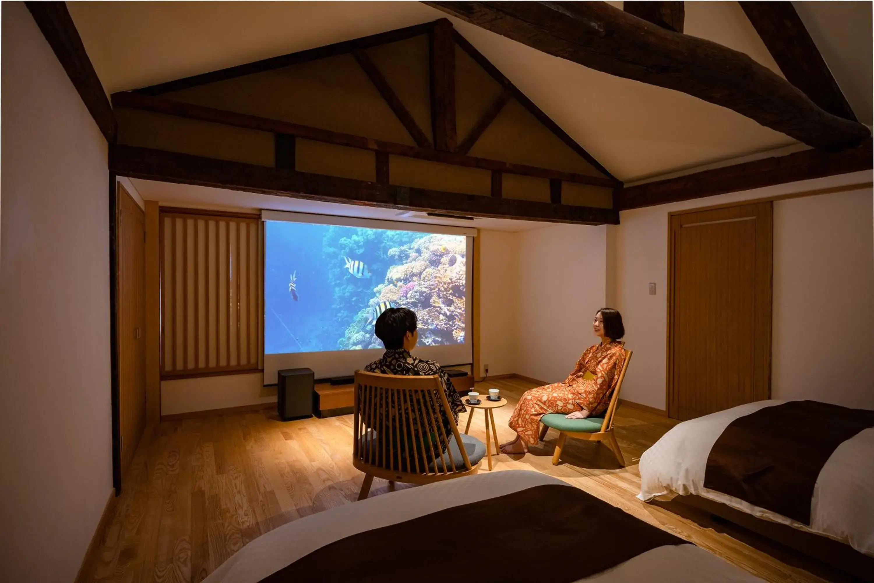 Superior Twin Room in Ichiraku tendo spa & brewery Superior Twin Room in Ichiraku tendo spa & brewery