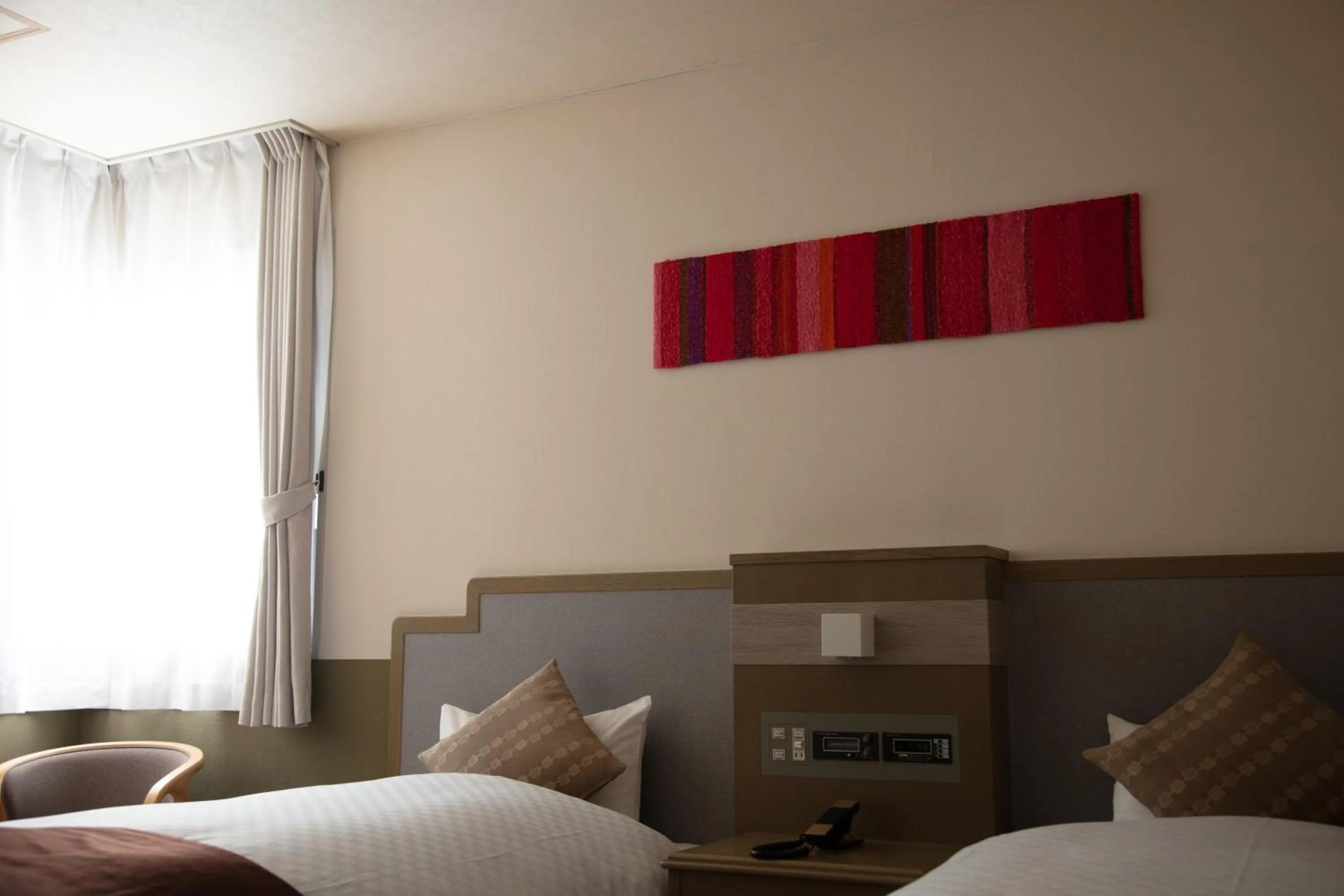 Standard Twin Room in Ichiraku tendo spa & brewery