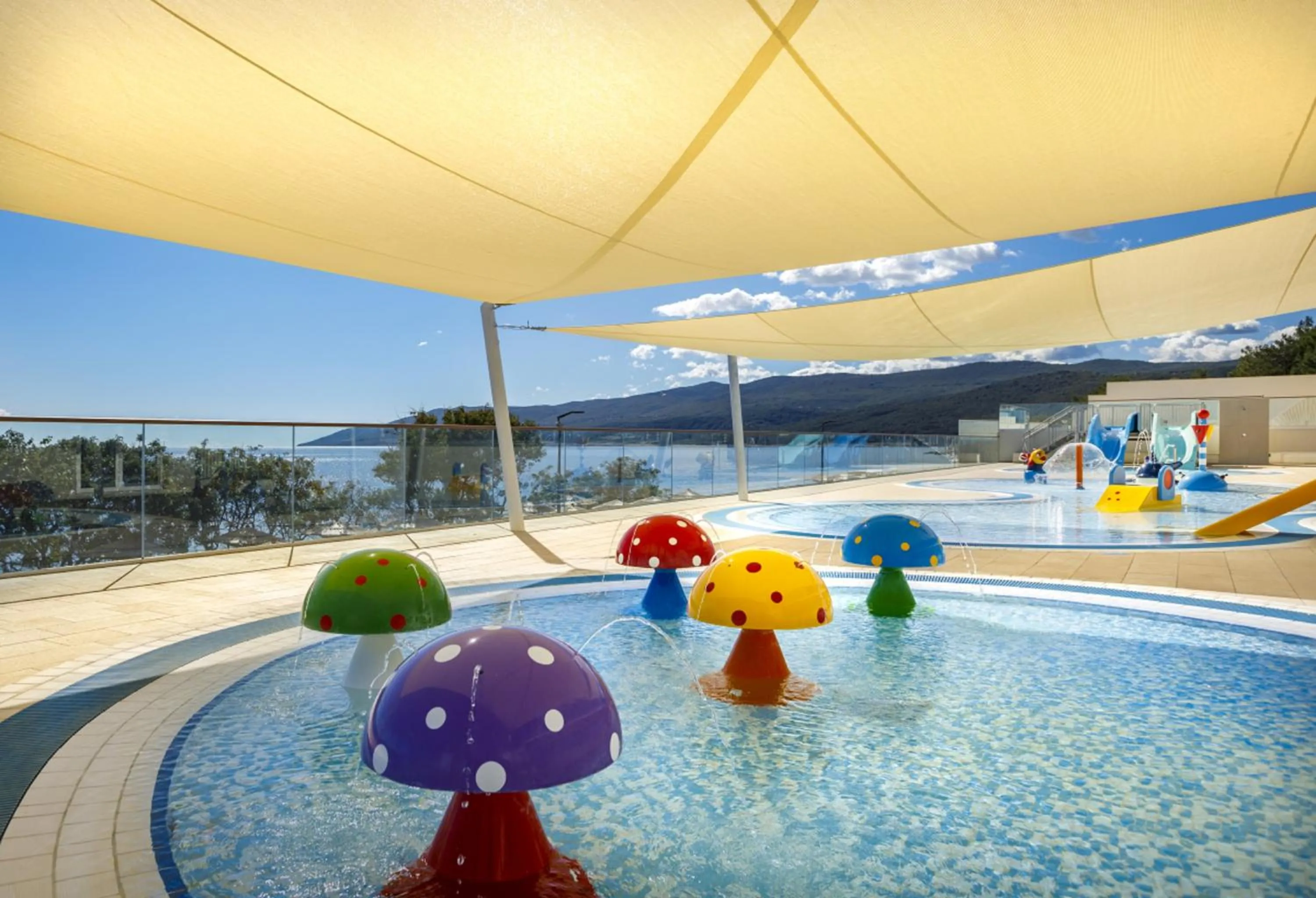 Swimming pool in Valamar Bellevue Resort
