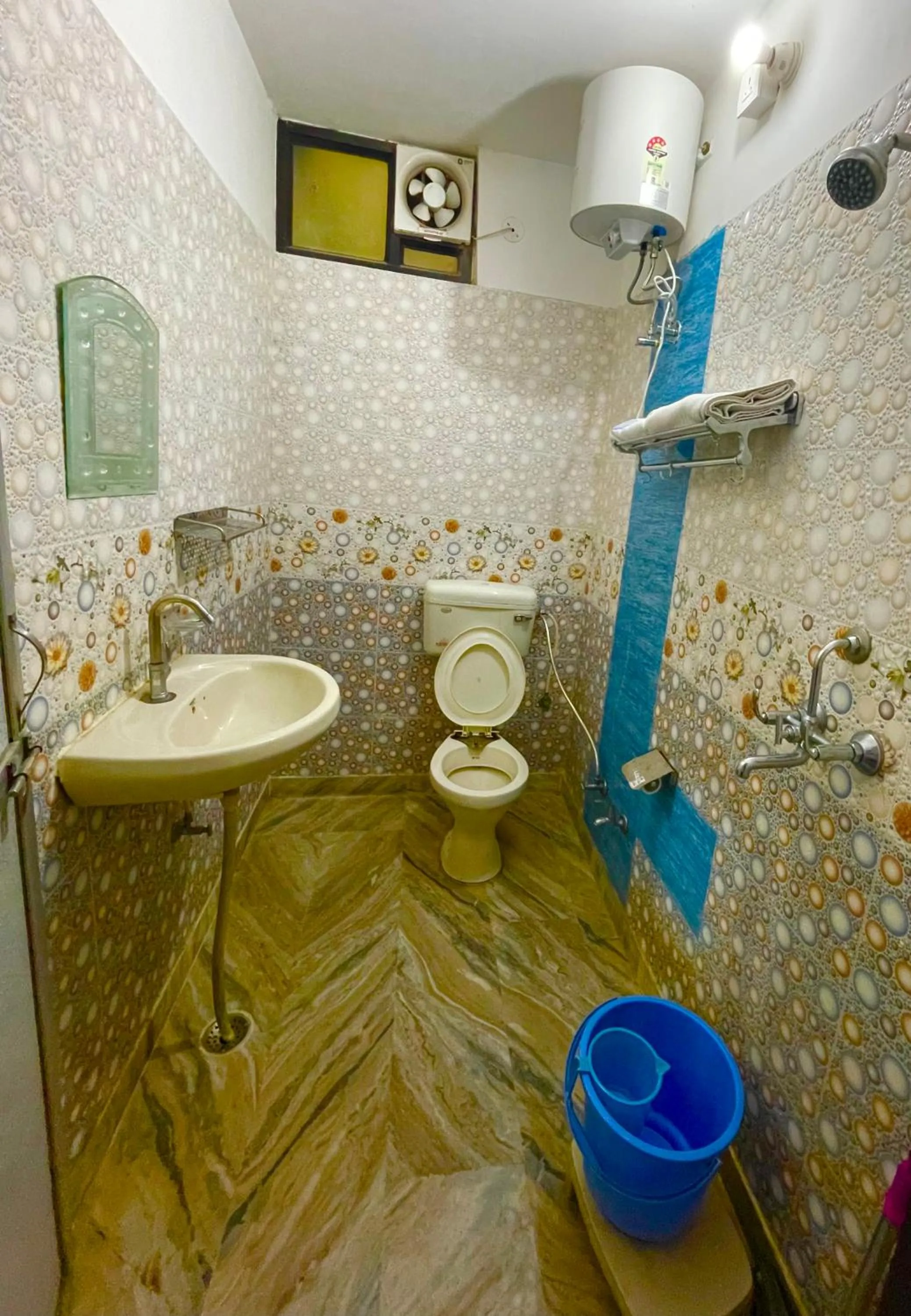 Bathroom in Nahargarh Palace Hotel