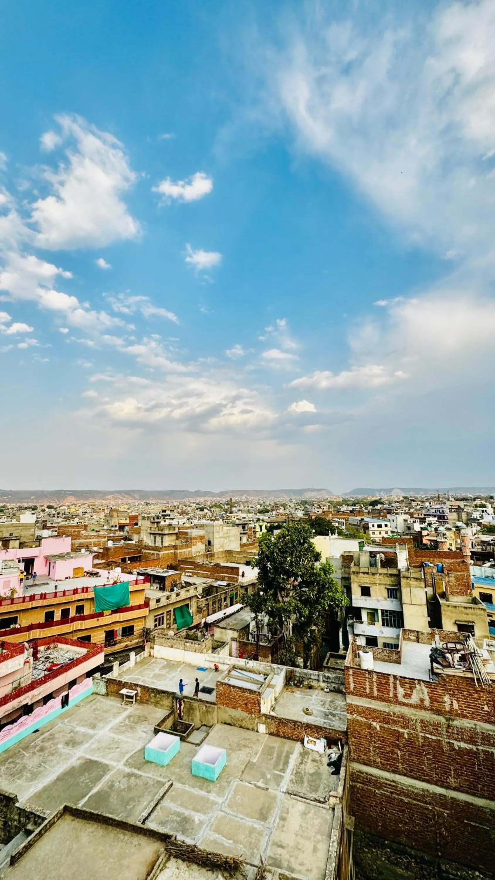 City view in Nahargarh Palace Hotel