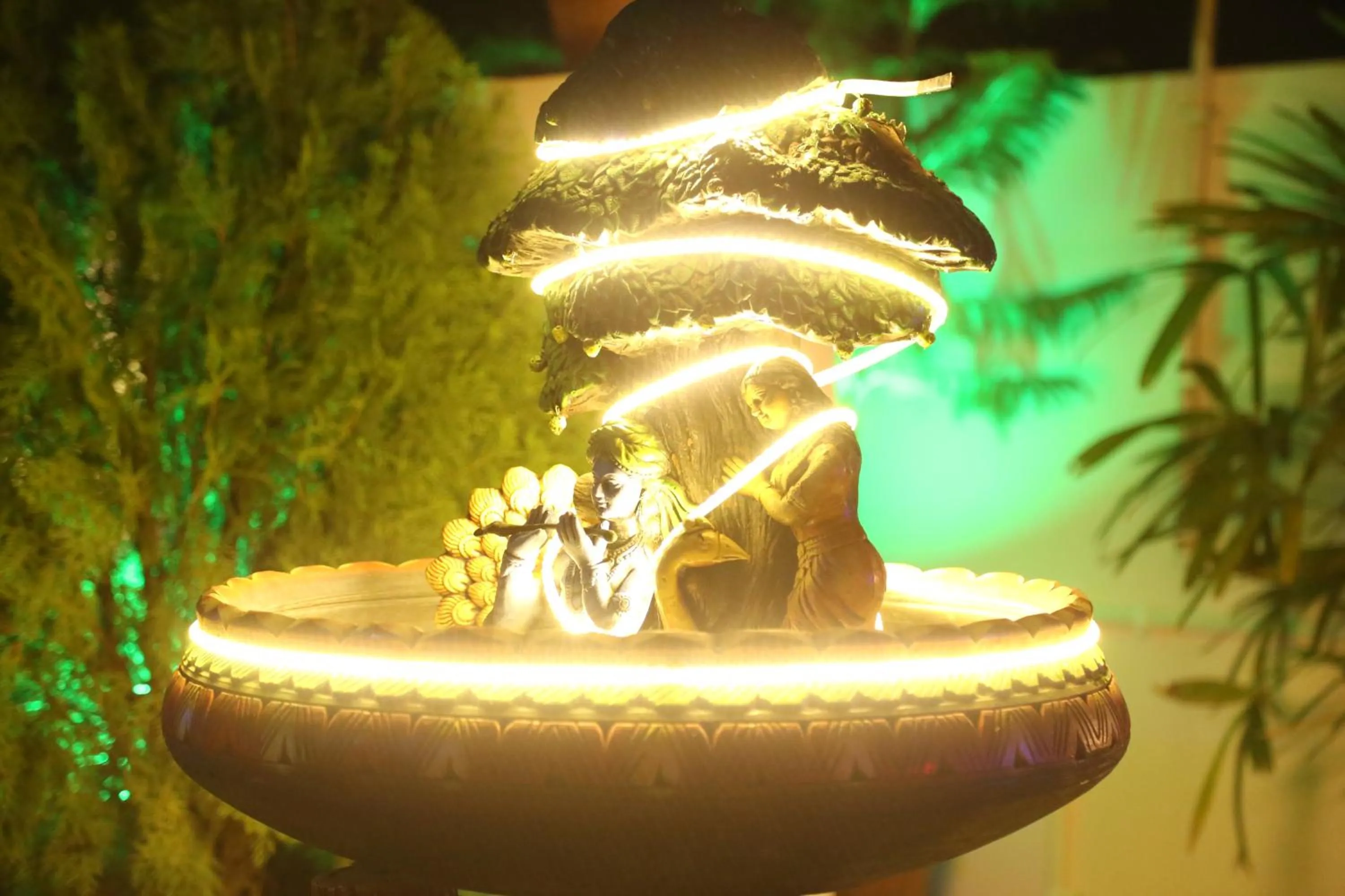 Garden in Nahargarh Palace Hotel