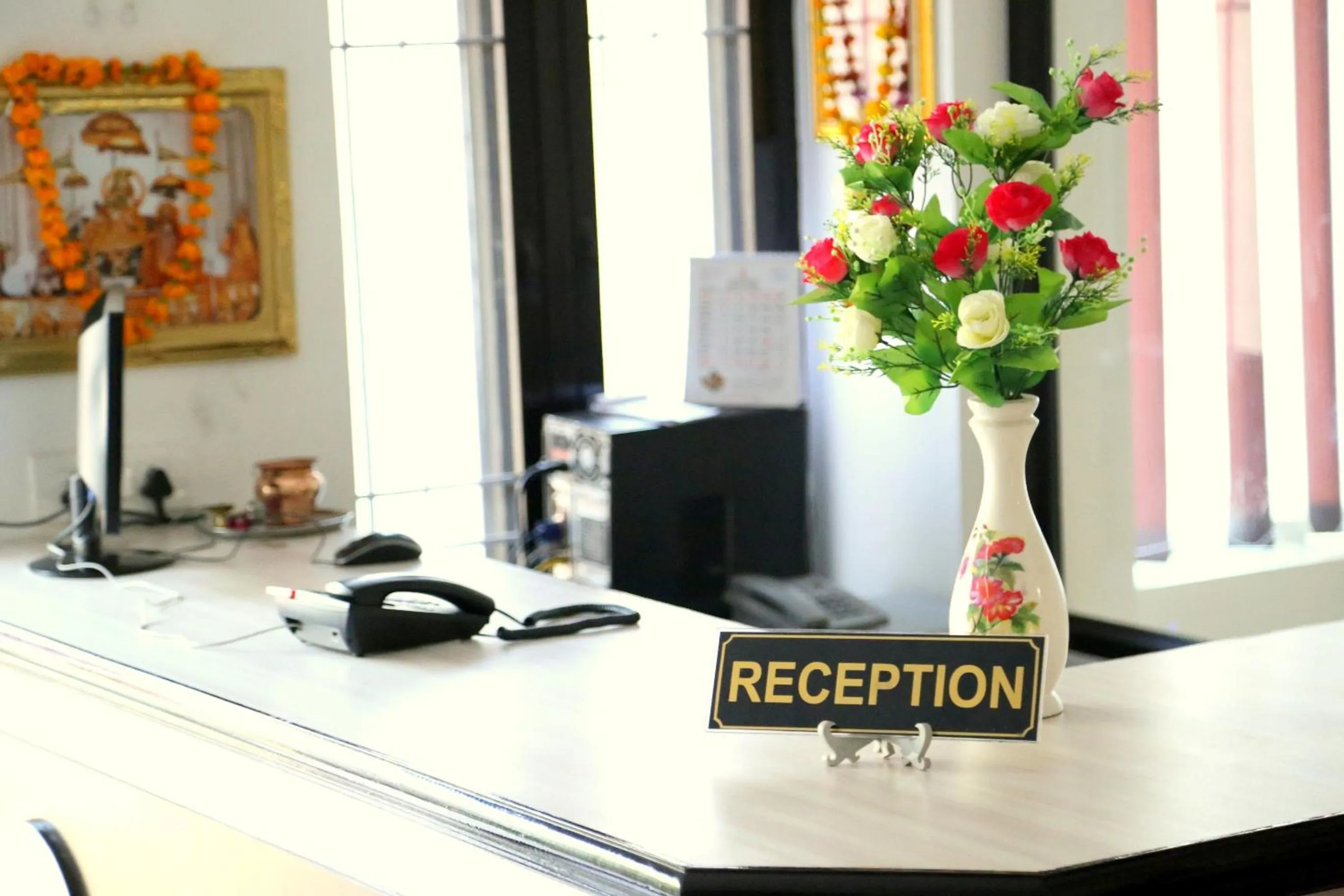 Lobby or reception in Nahargarh Palace Hotel