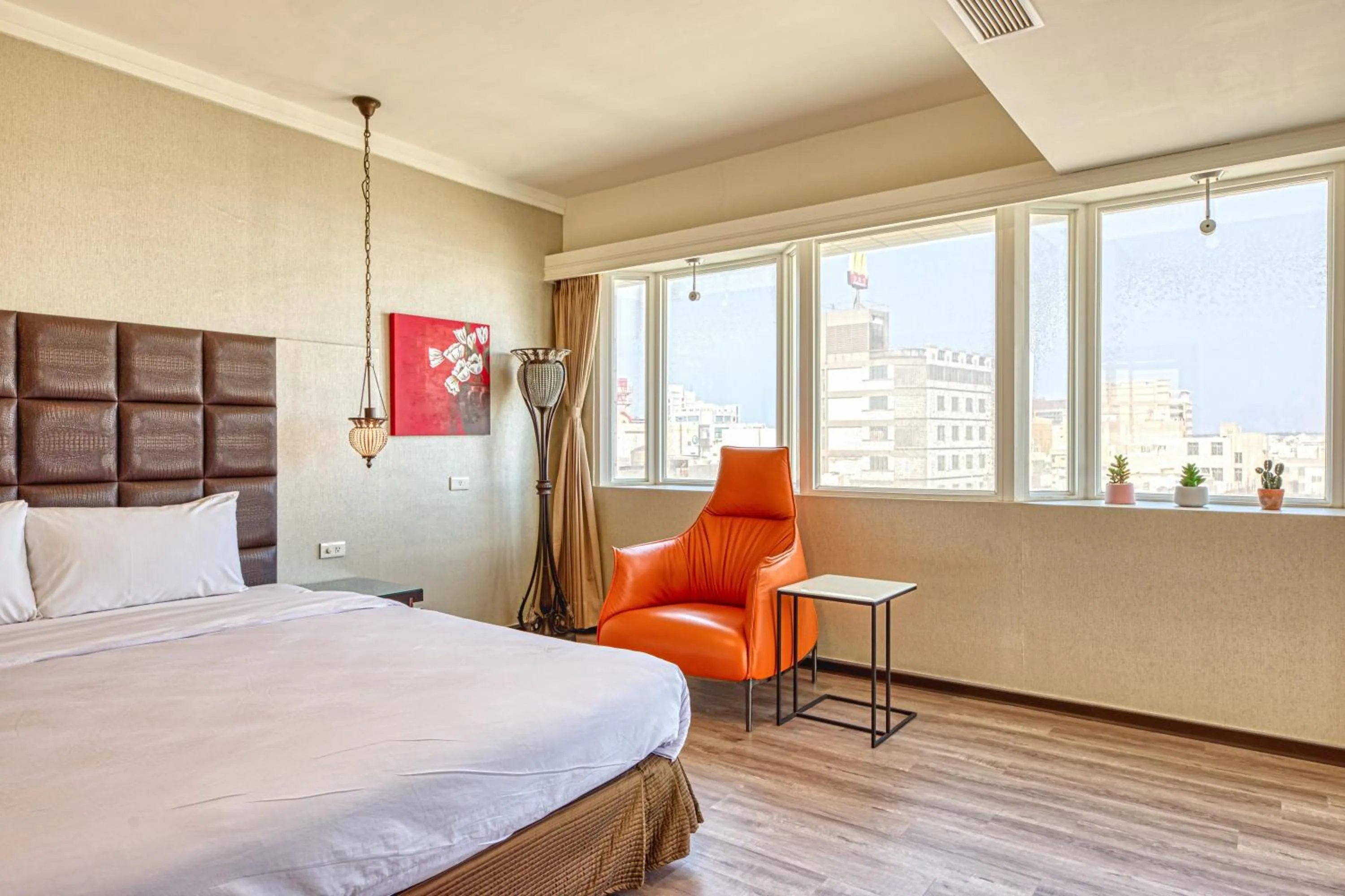 Bed in Jih Lih Hotel