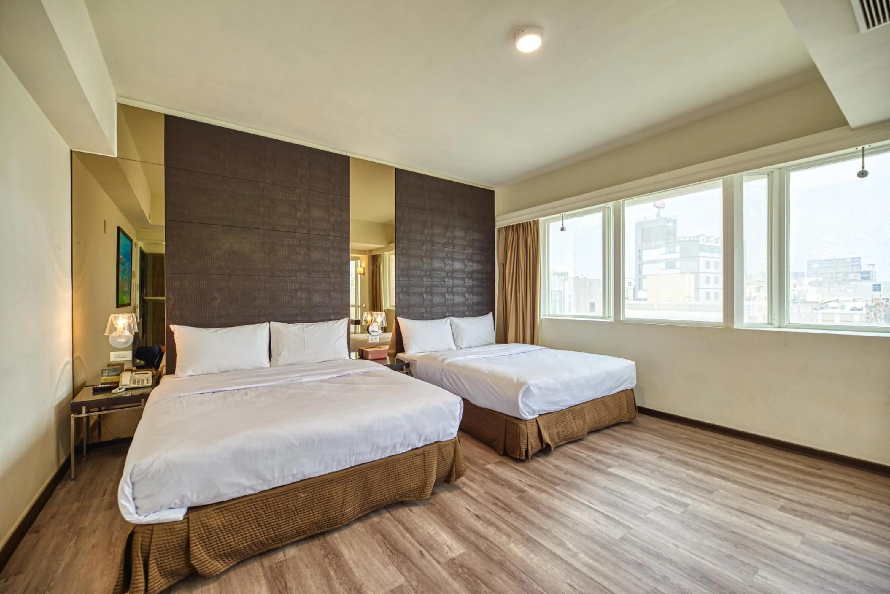 Bed in Jih Lih Hotel