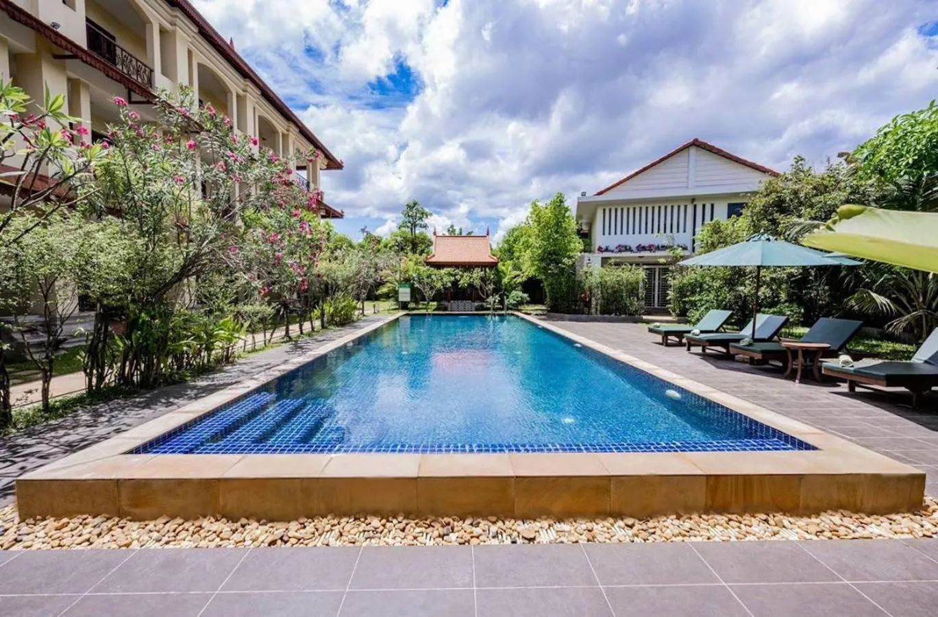 Swimming pool in Savada Angkor Boutique Hotel