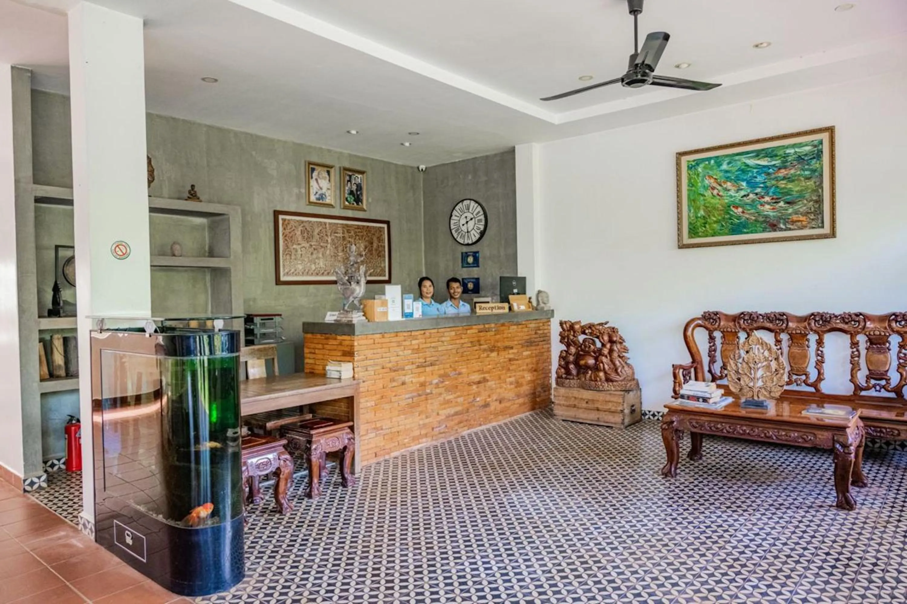 Lobby or reception in Savada Angkor Boutique Hotel