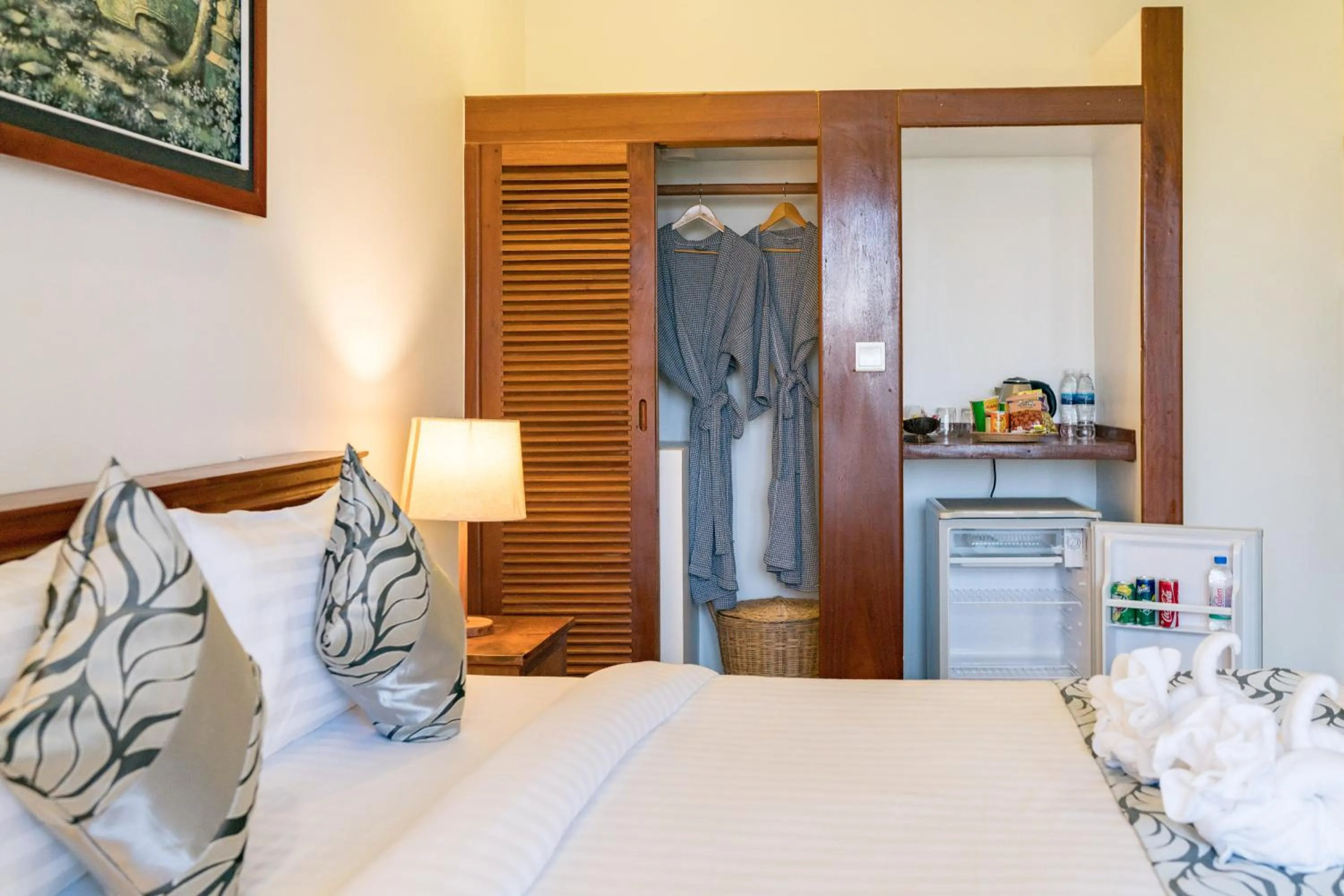 Coffee/tea facilities, Bed in Savada Angkor Boutique Hotel