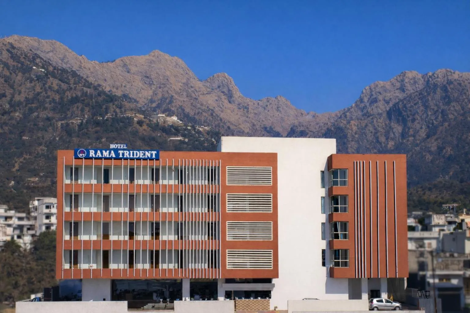 Mountain view in Rama Trident, Katra