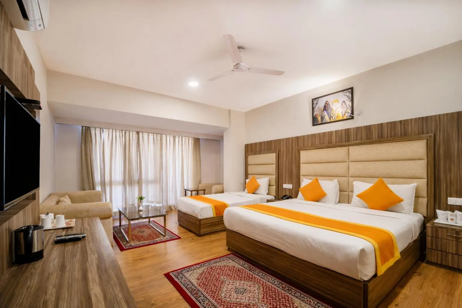 Bedroom in Rama Trident, Katra