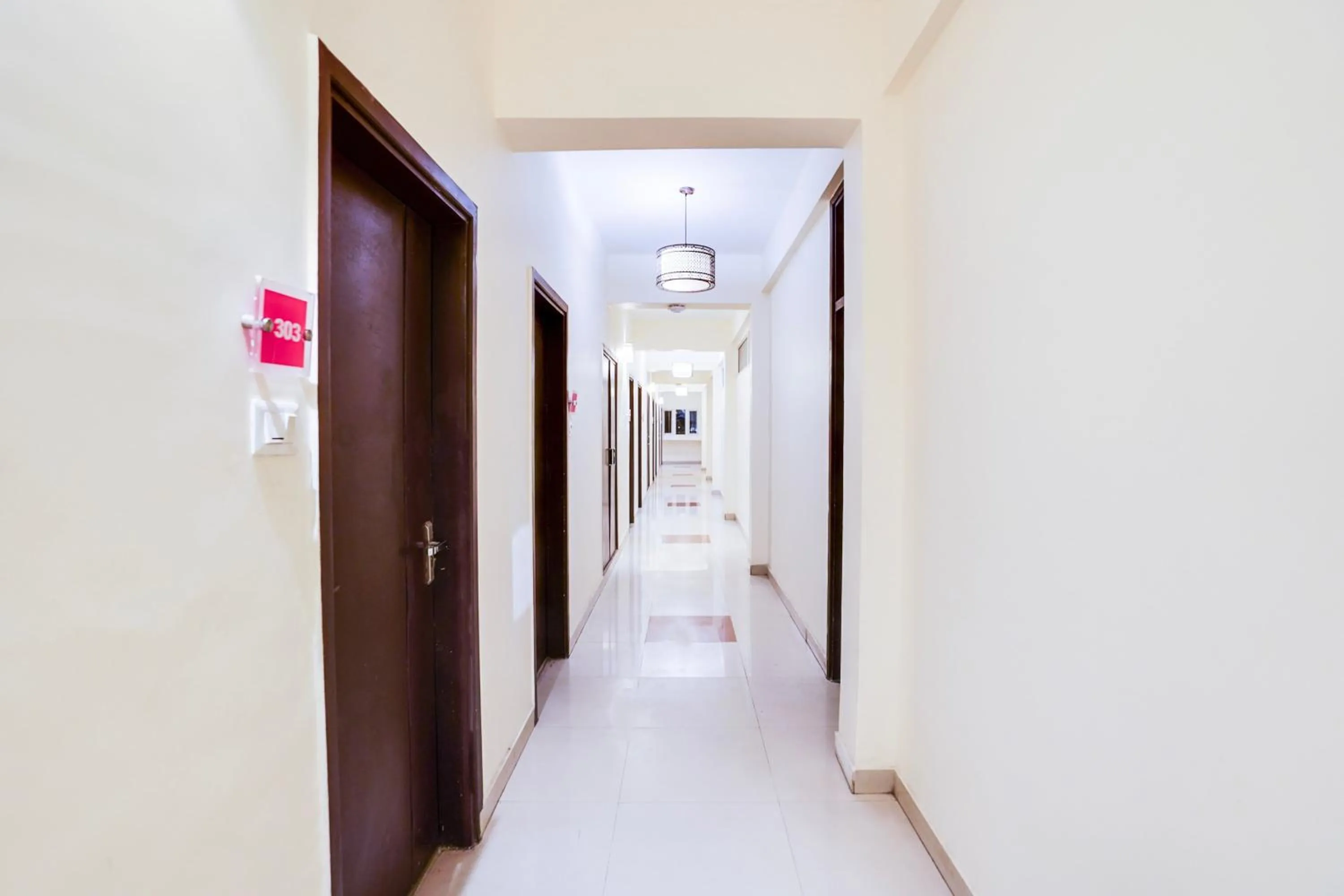 Lobby or reception in Townhouse Oak Silver City Chowk Formerly HW Residency