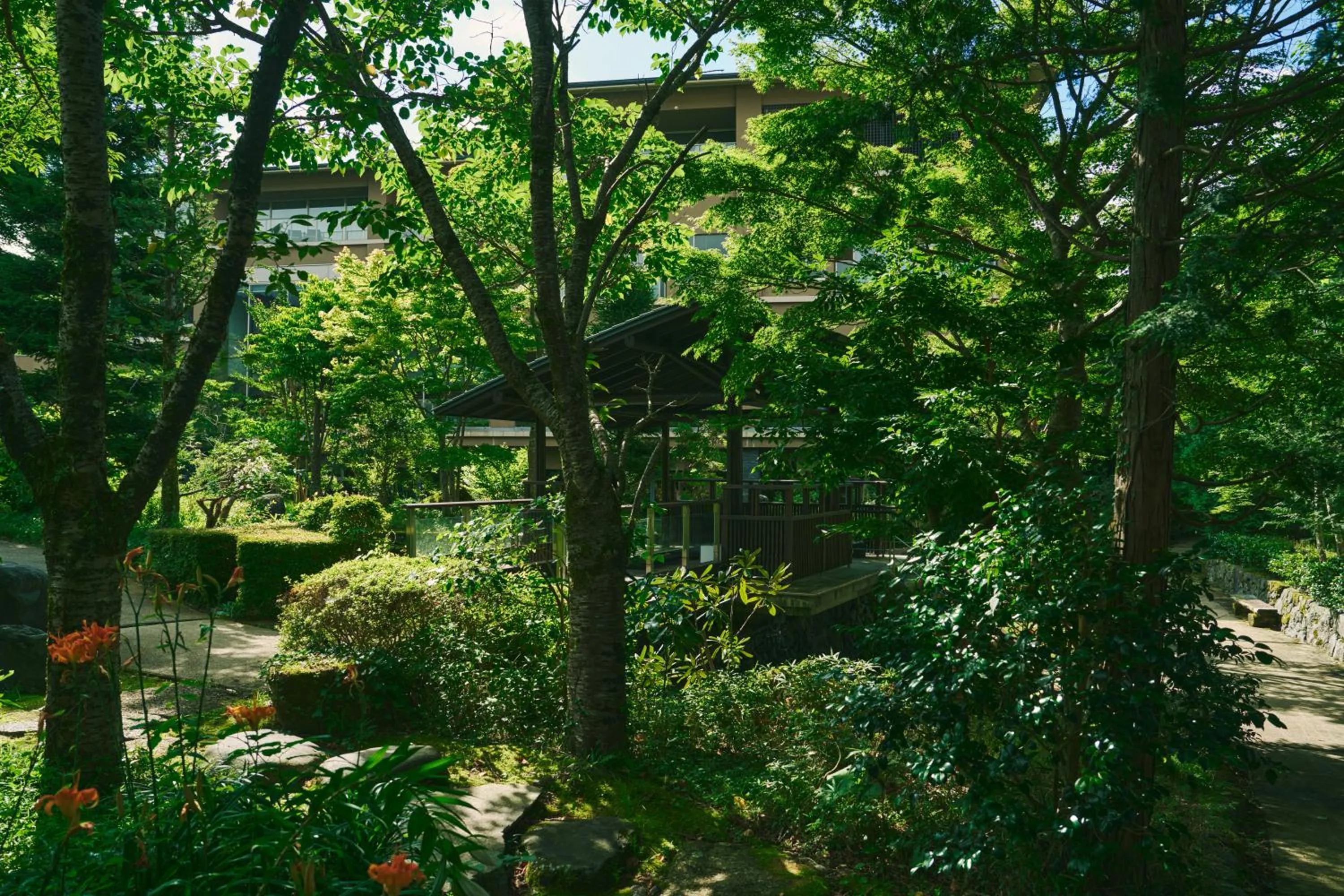 Area and facilities in Hakone Hisui