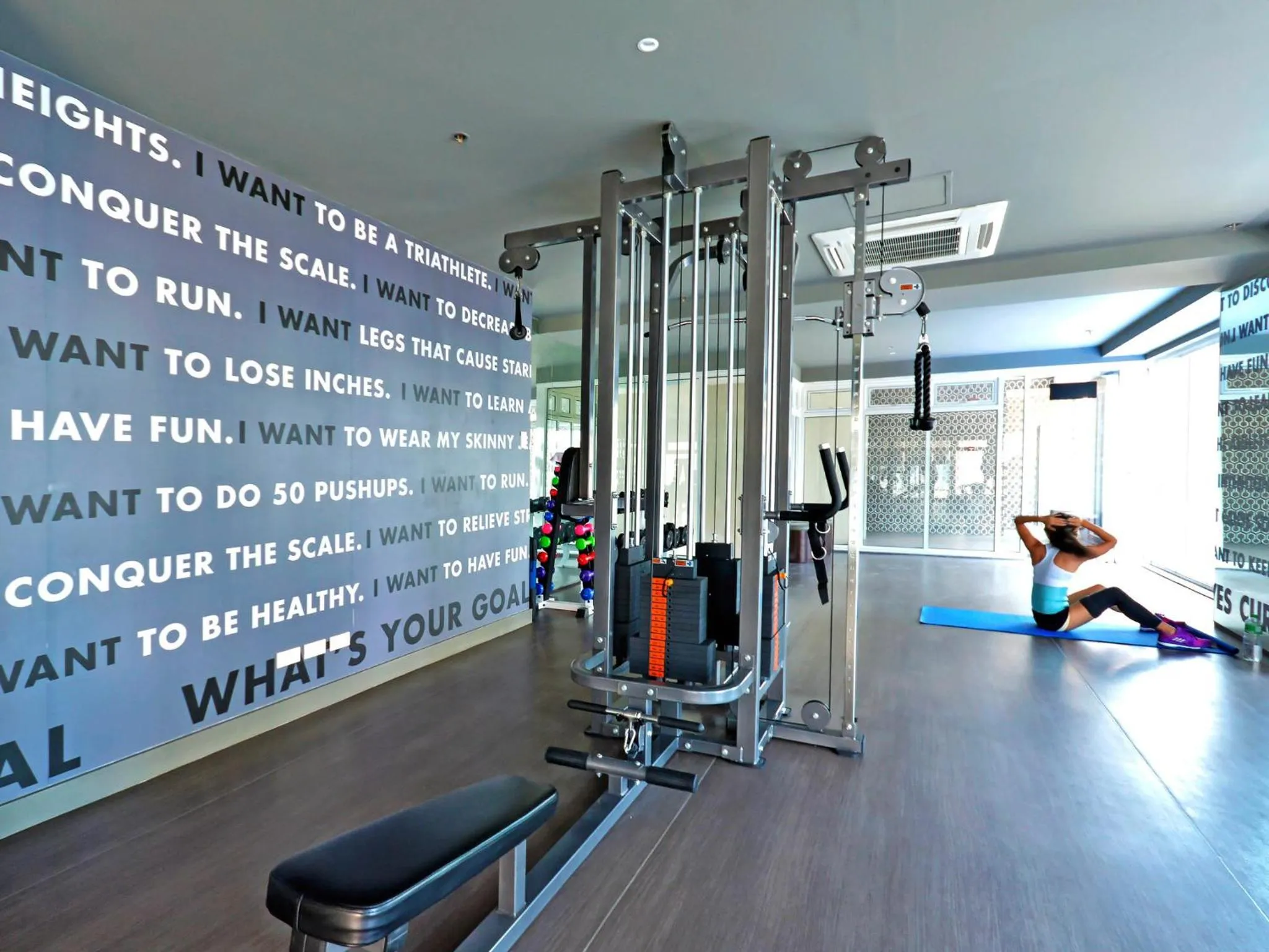 Fitness centre/facilities in Currency Serviced Suites