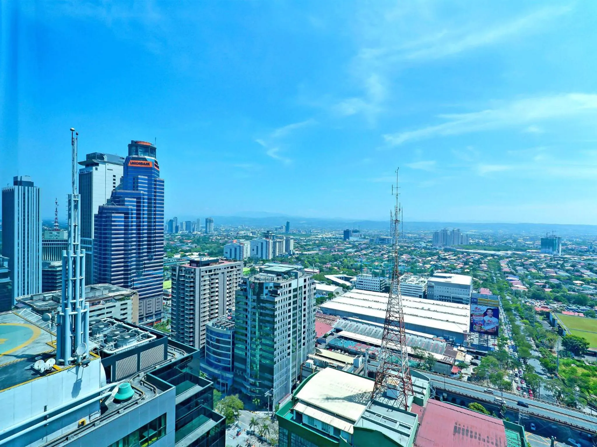 City view in Currency Serviced Suites