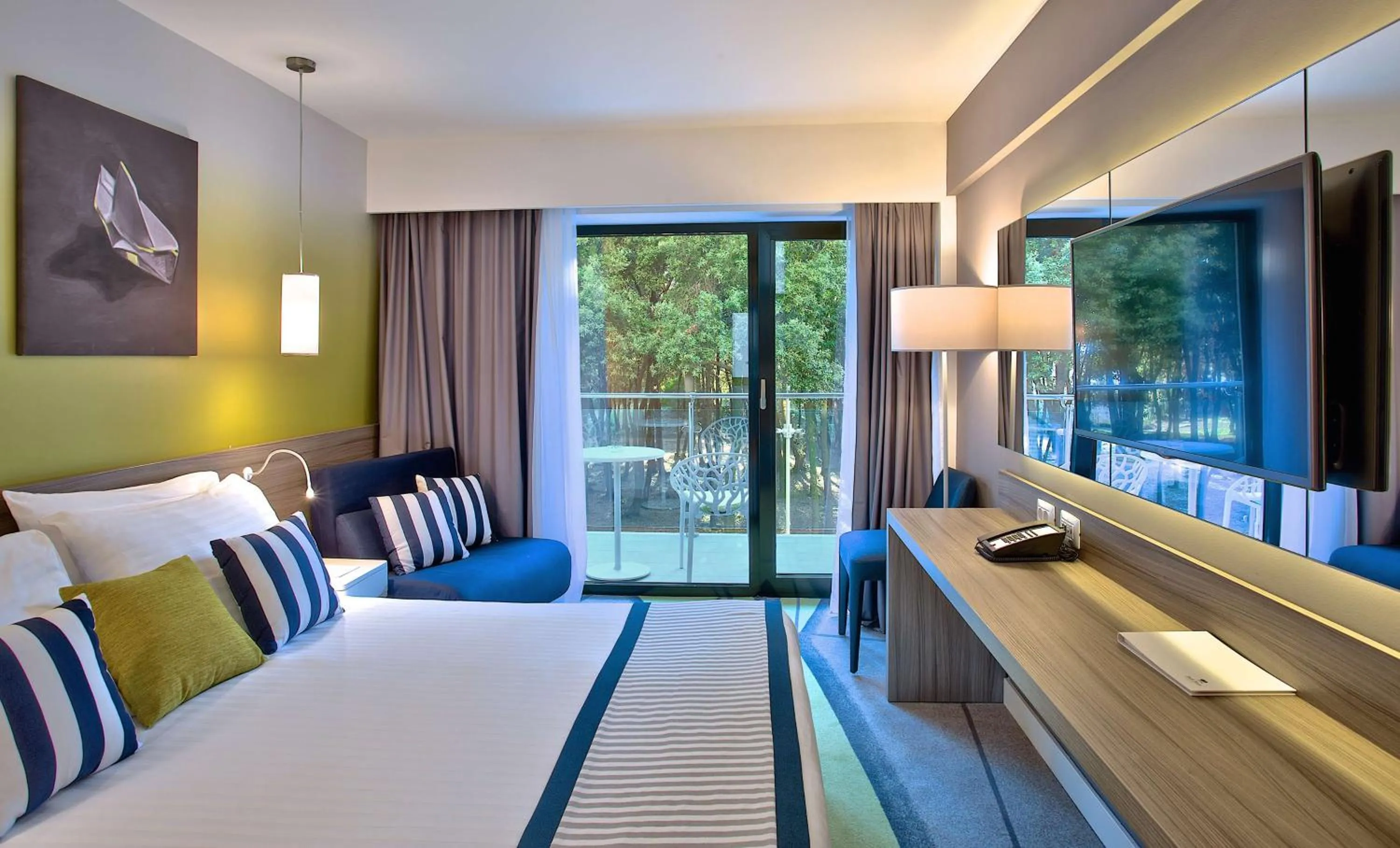 Bedroom, Bed in Park Plaza Arena Pula