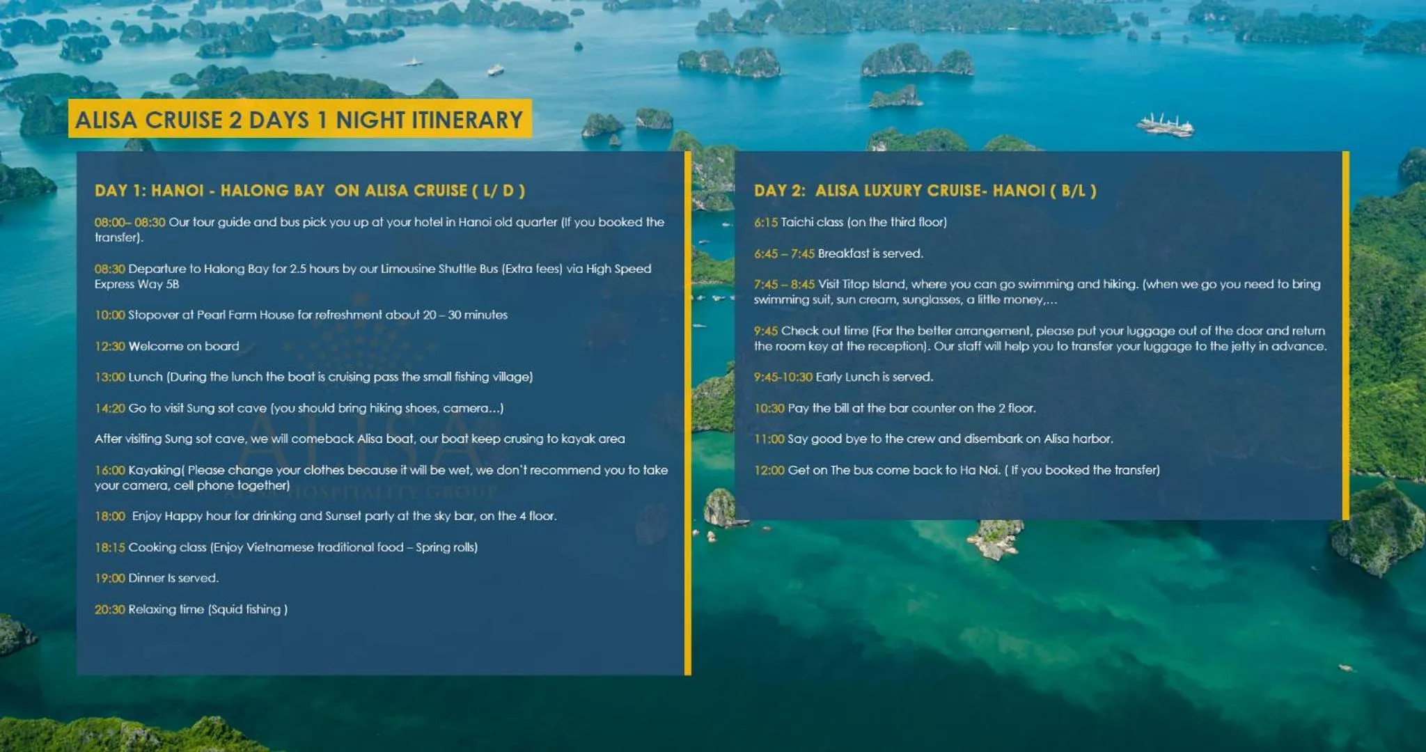 Alisa Cruise Halong