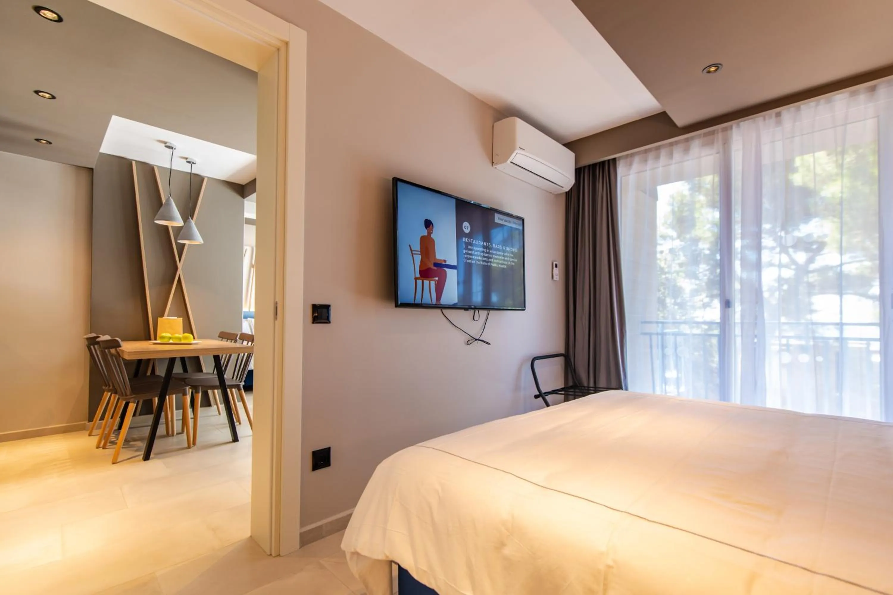 TV and multimedia, Bed in Arena Verudela Beach