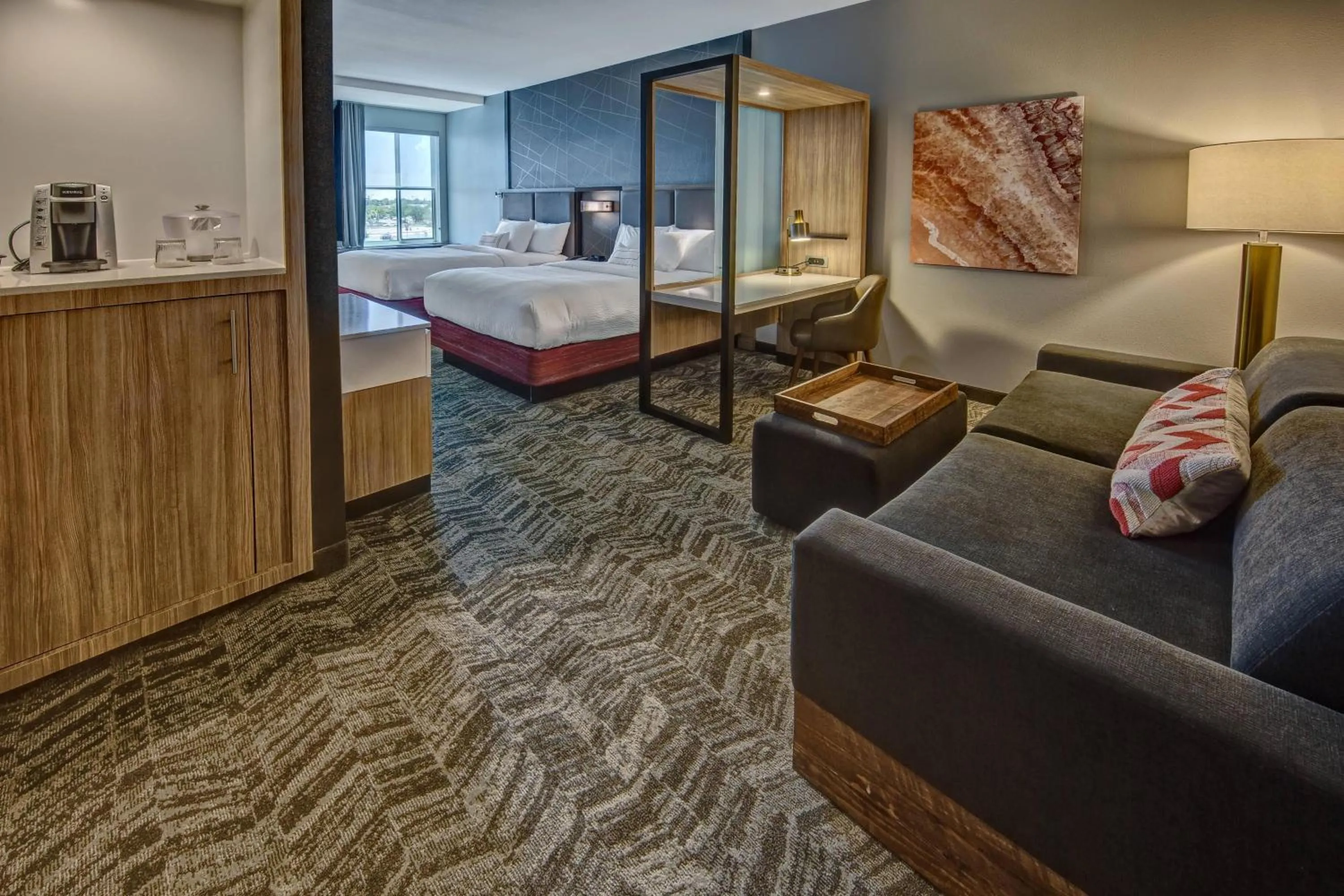 Photo of the whole room, Bed in SpringHill Suites by Marriott Amarillo