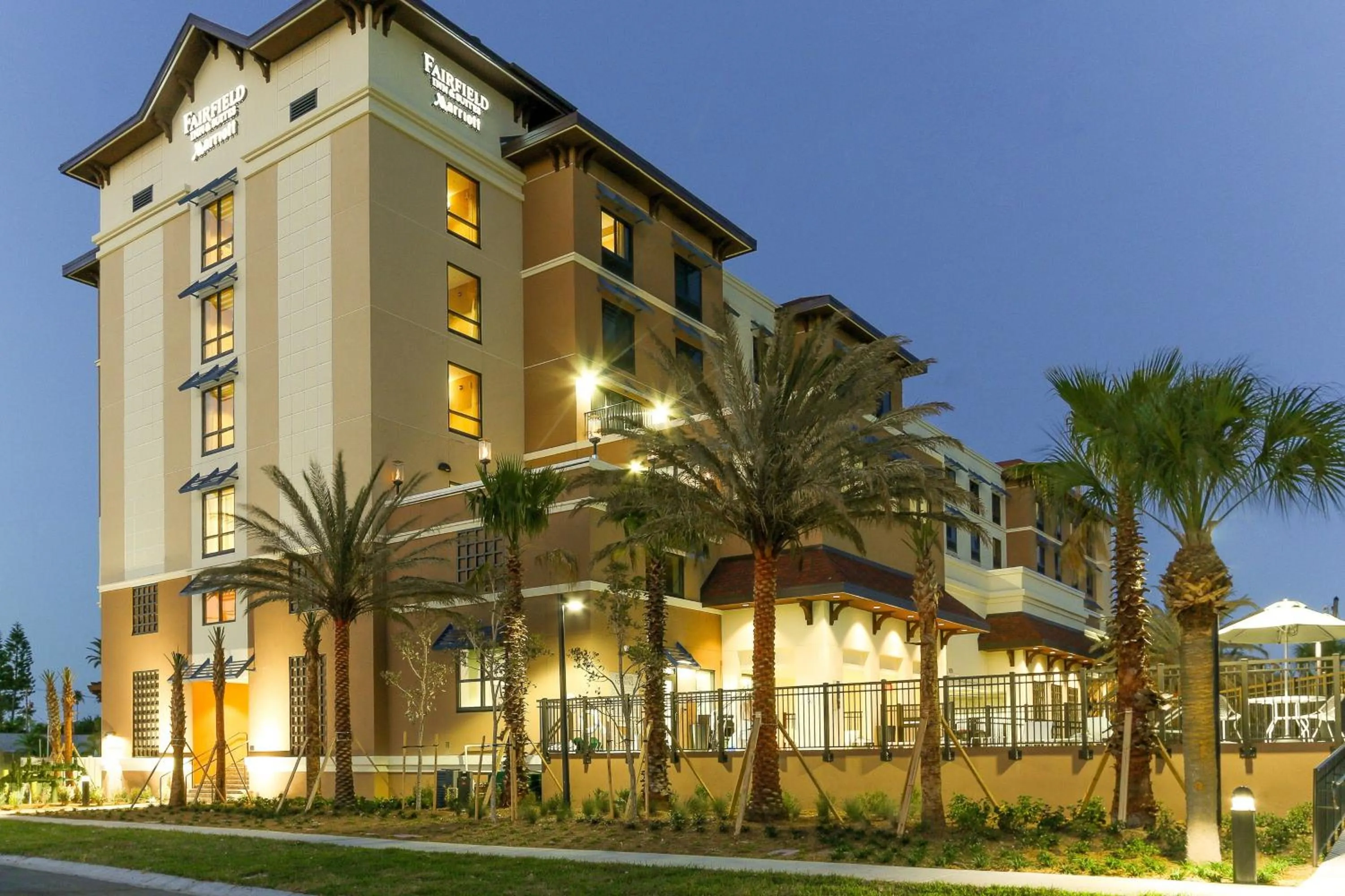 Property building in Fairfield Inn & Suites by Marriott Clearwater Beach