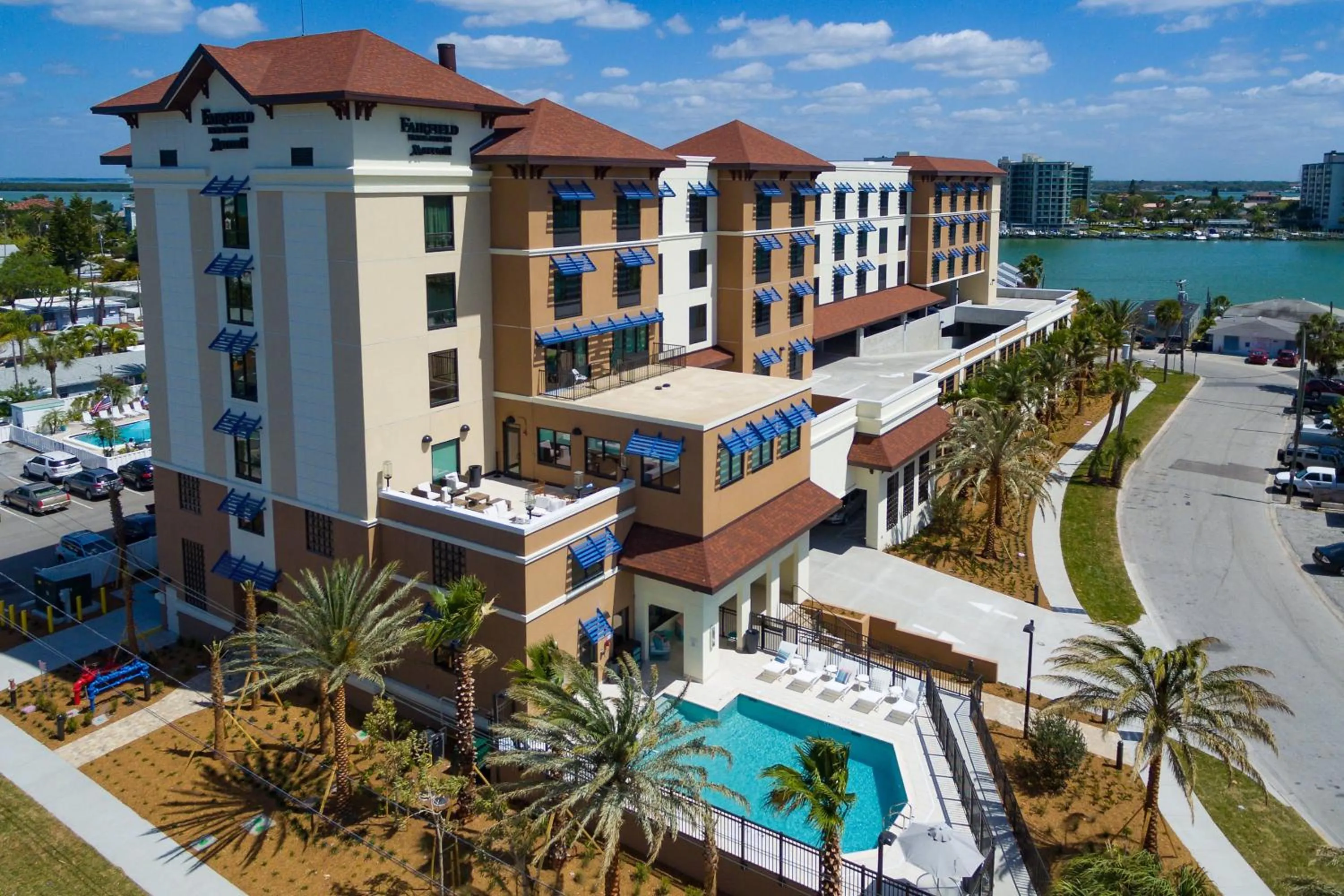 Property building in Fairfield Inn & Suites by Marriott Clearwater Beach