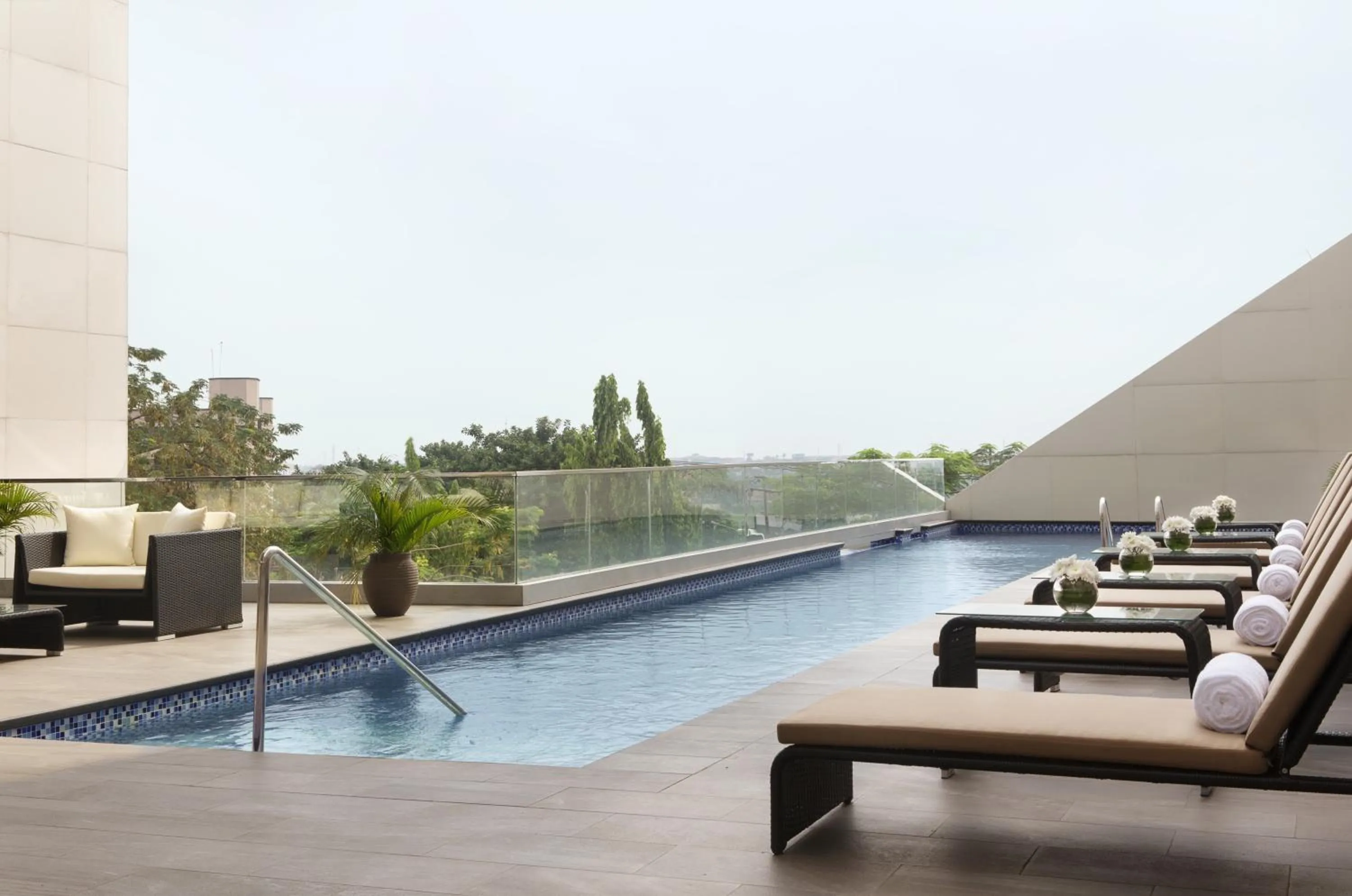 Swimming pool in Radisson Blu Lagos Ikeja