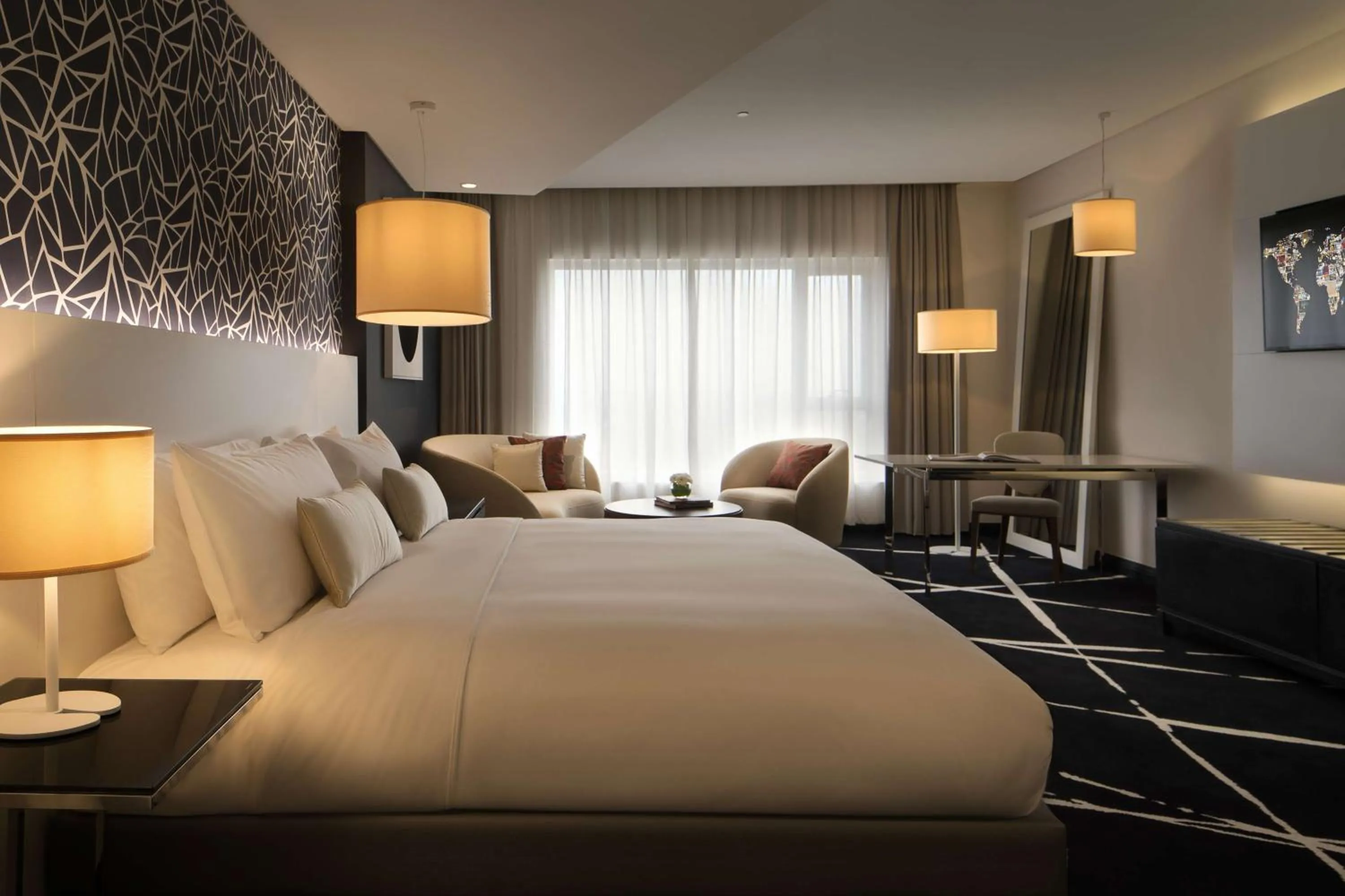 Photo of the whole room, Bed in Radisson Blu Lagos Ikeja