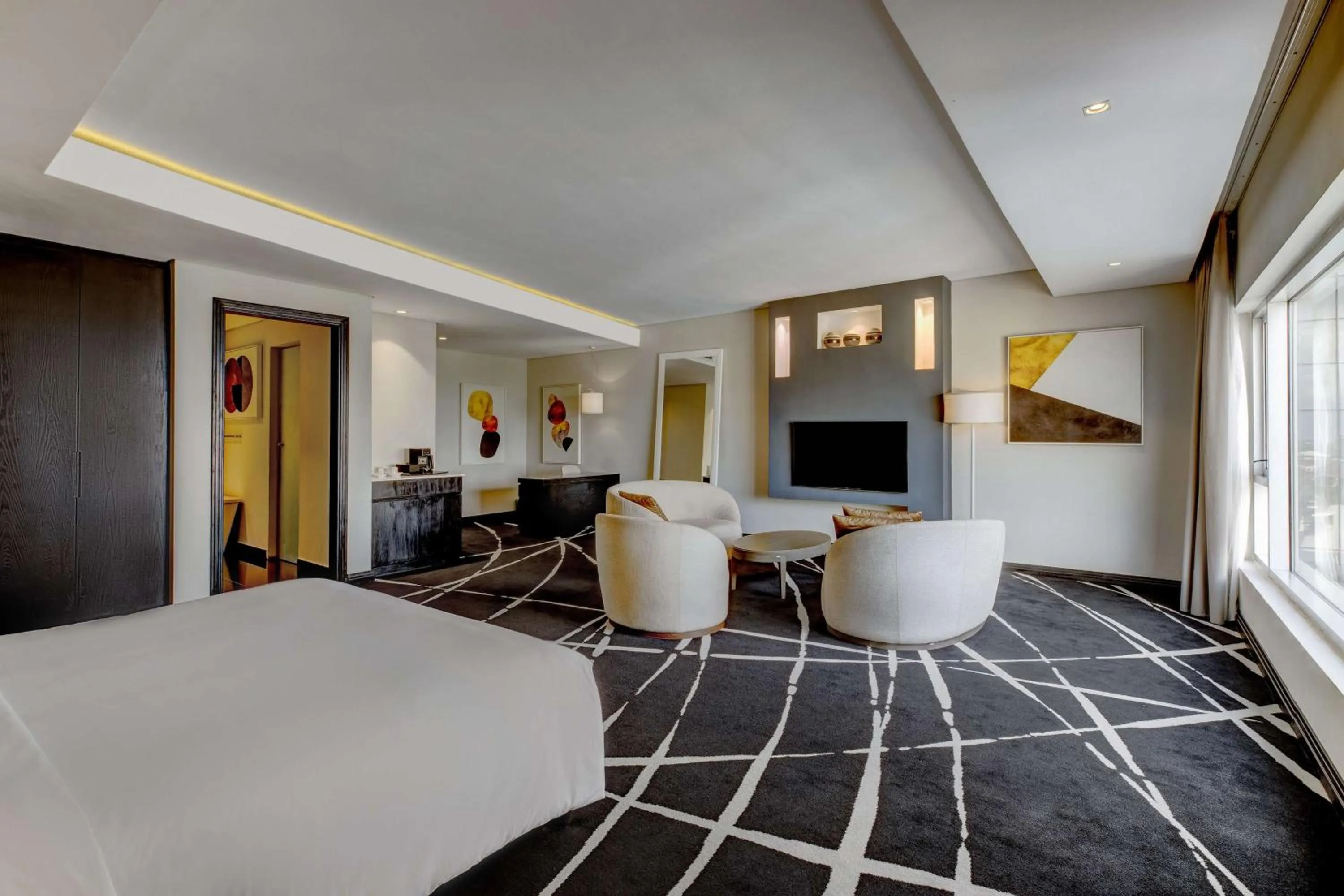 Photo of the whole room, Bed in Radisson Blu Lagos Ikeja