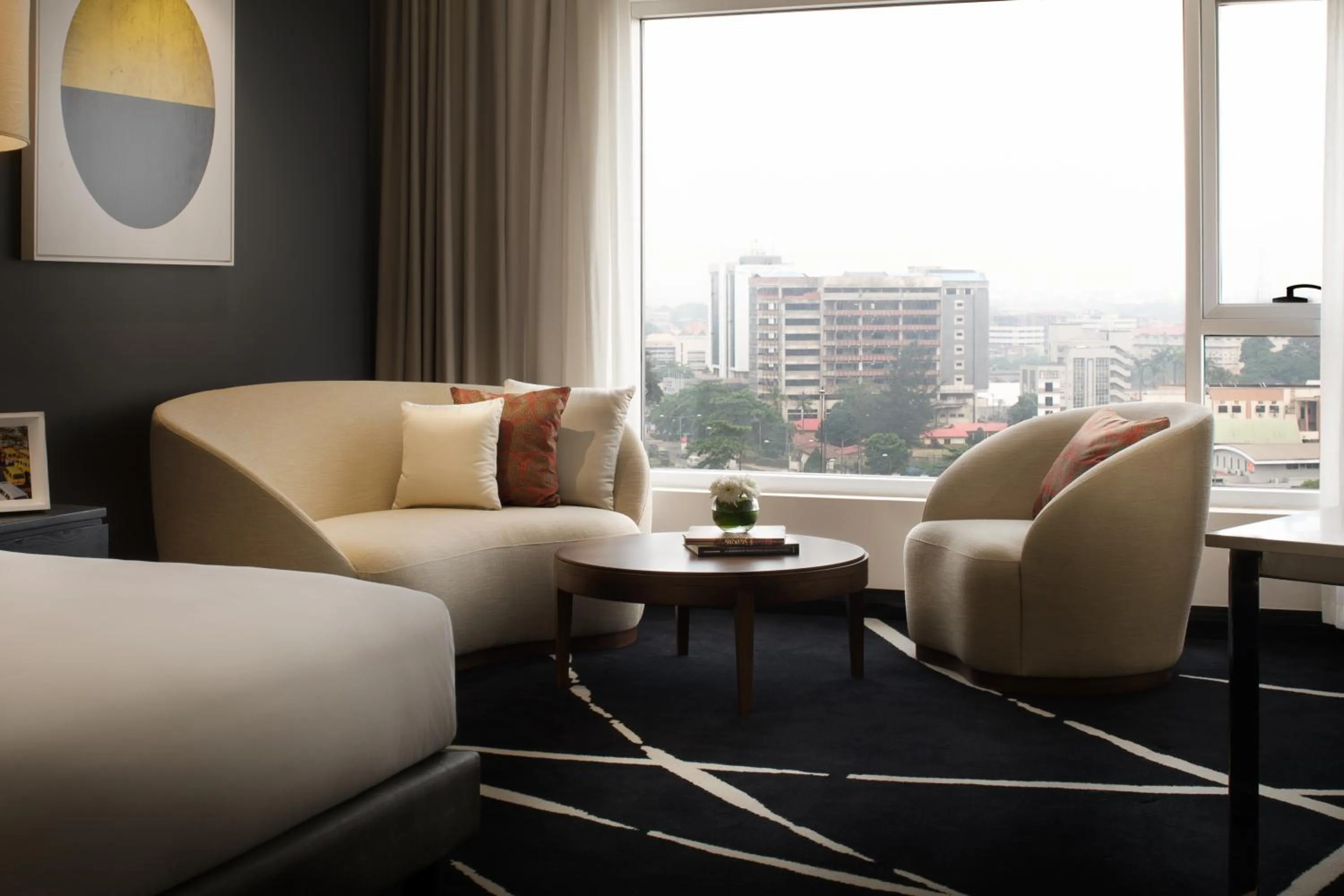 Seating area in Radisson Blu Lagos Ikeja