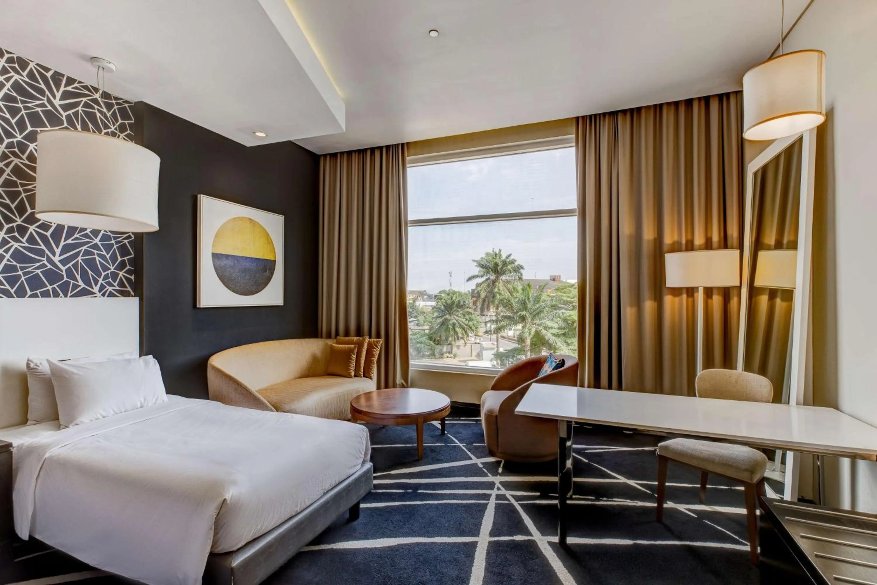 Photo of the whole room, Bed in Radisson Blu Lagos Ikeja