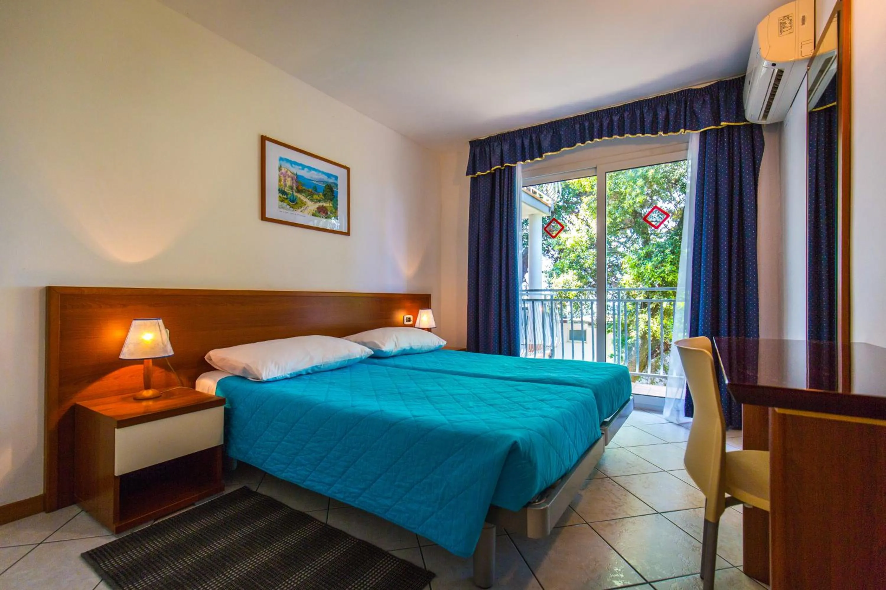 Bed in Splendid Resort